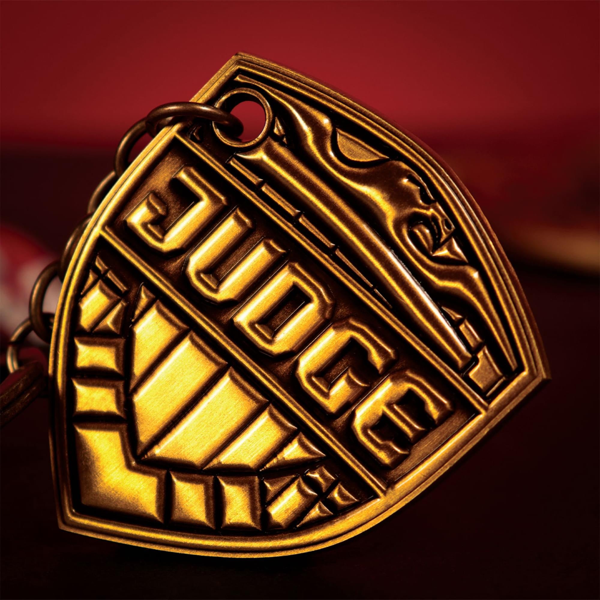 2000 AD Judge Dredd Badge Limited Edition Keyring