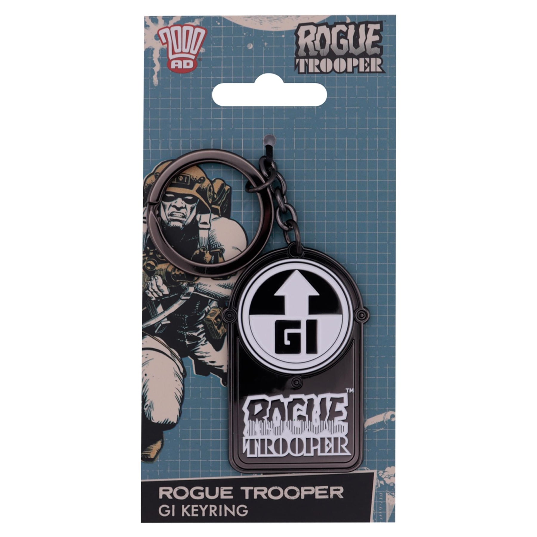 2000 AD Rogue Trooper GI Limited Edition Metal Keychain