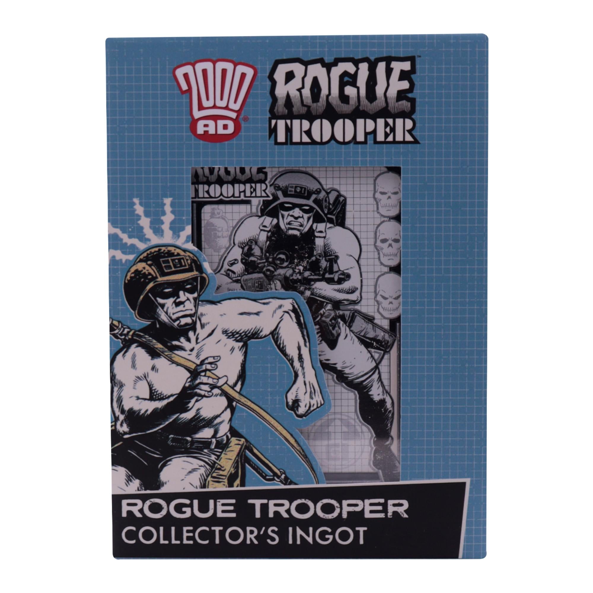 2000 AD Rogue Trooper Limited Edition Metal Ingot