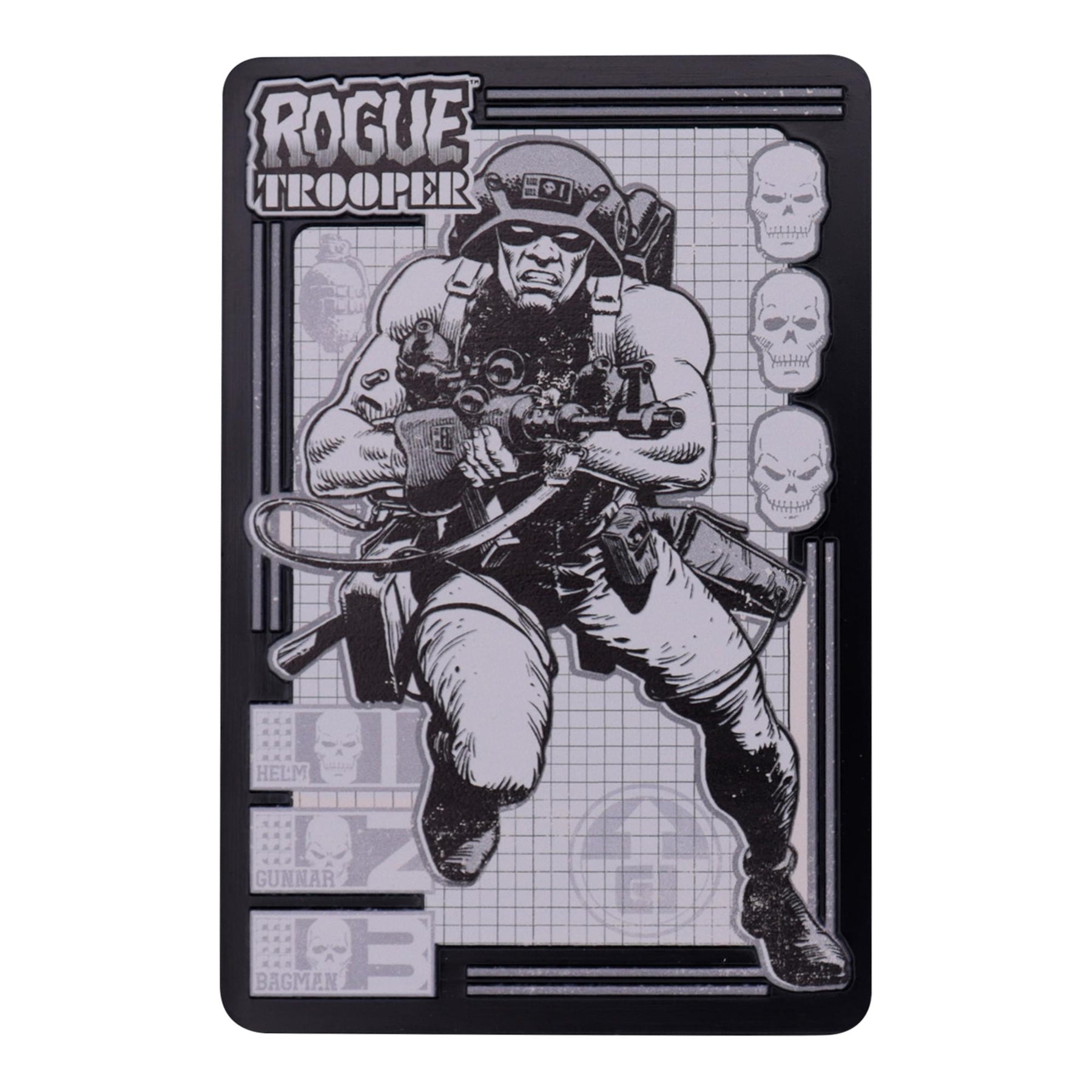 2000 AD Rogue Trooper Limited Edition Metal Ingot