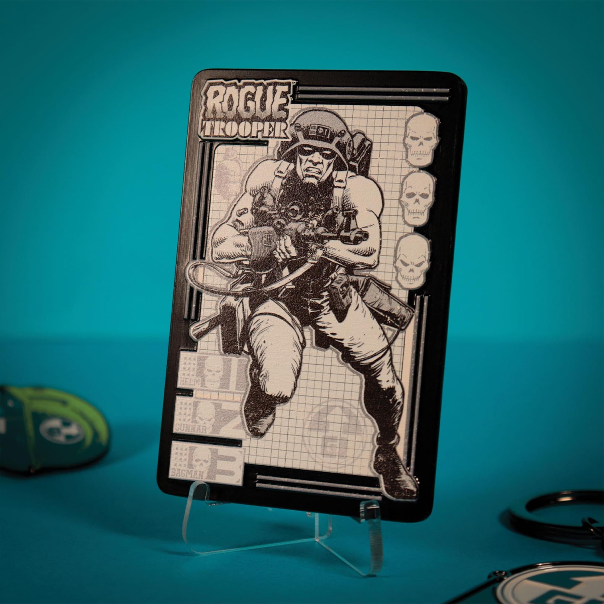 2000 AD Rogue Trooper Limited Edition Metal Ingot