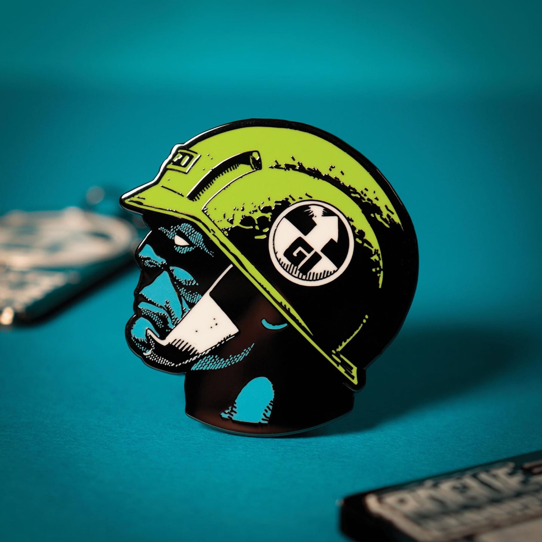 2000 AD Rogue Trooper GI Limited Edition Pin Badge