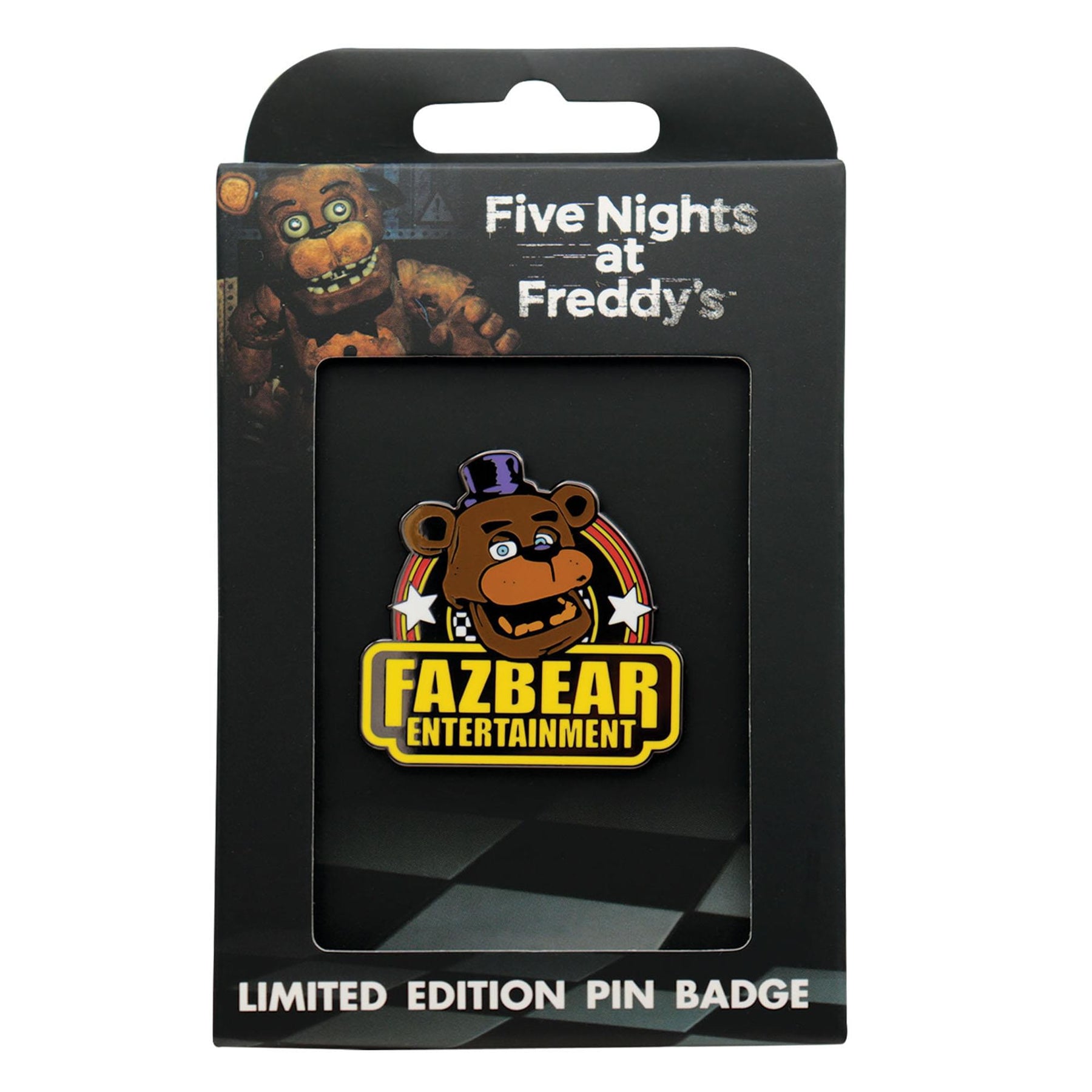 Five Nights At Freddy's "Fazbear Entertainment" Limited Edition Pin Badge