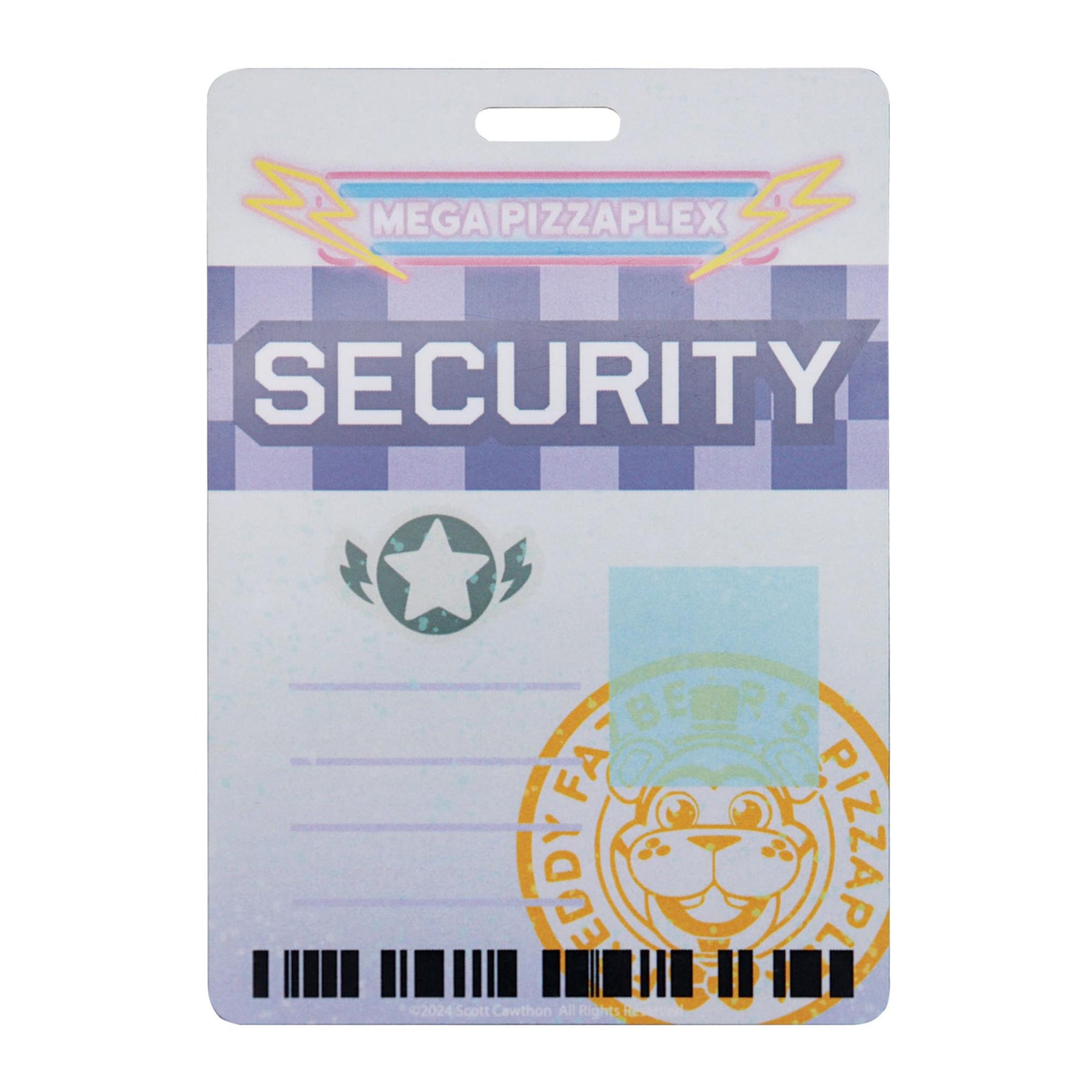 Five Nights at Freddy's Security Badge Metal Replica
