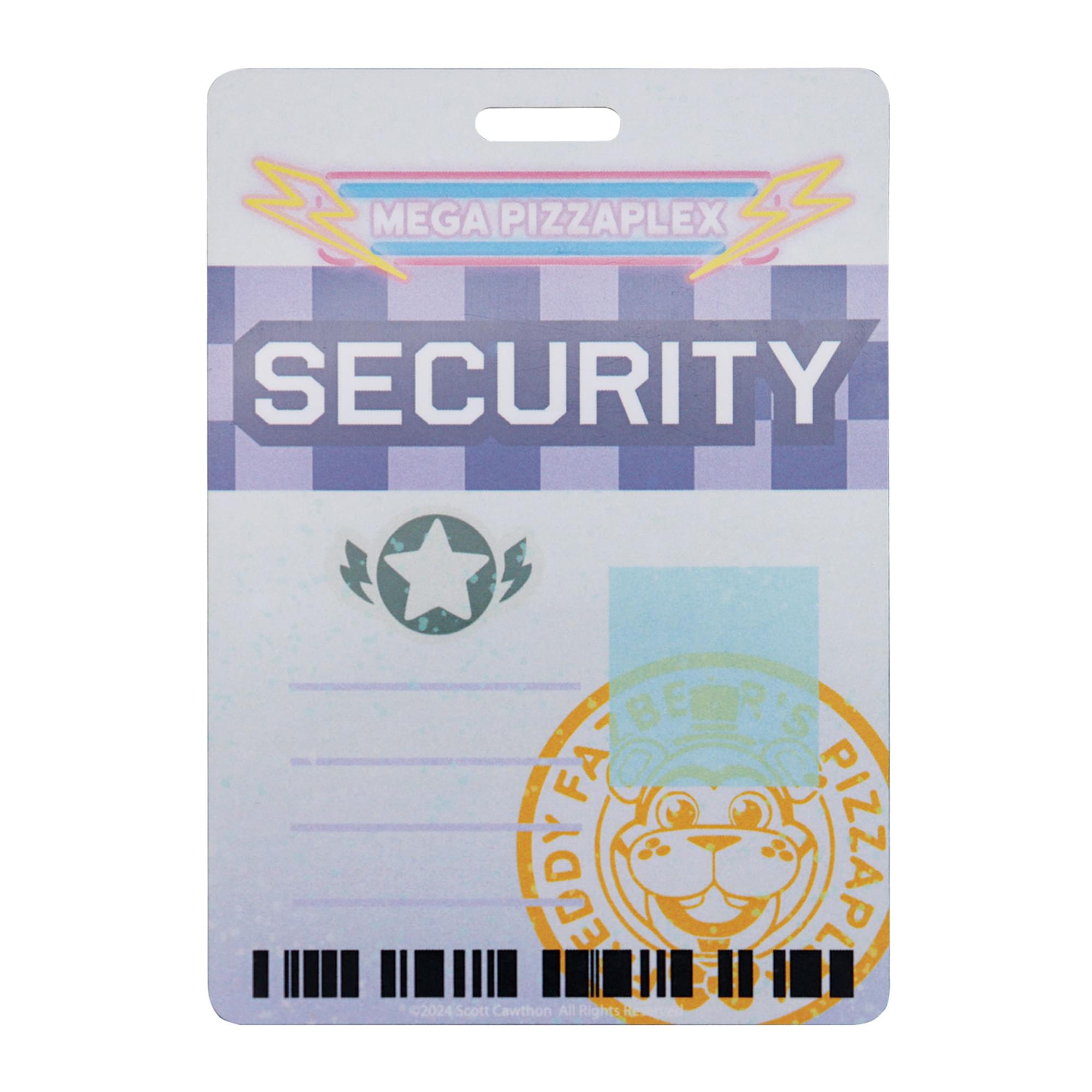 Five Nights at Freddy's Security Badge Metal Replica