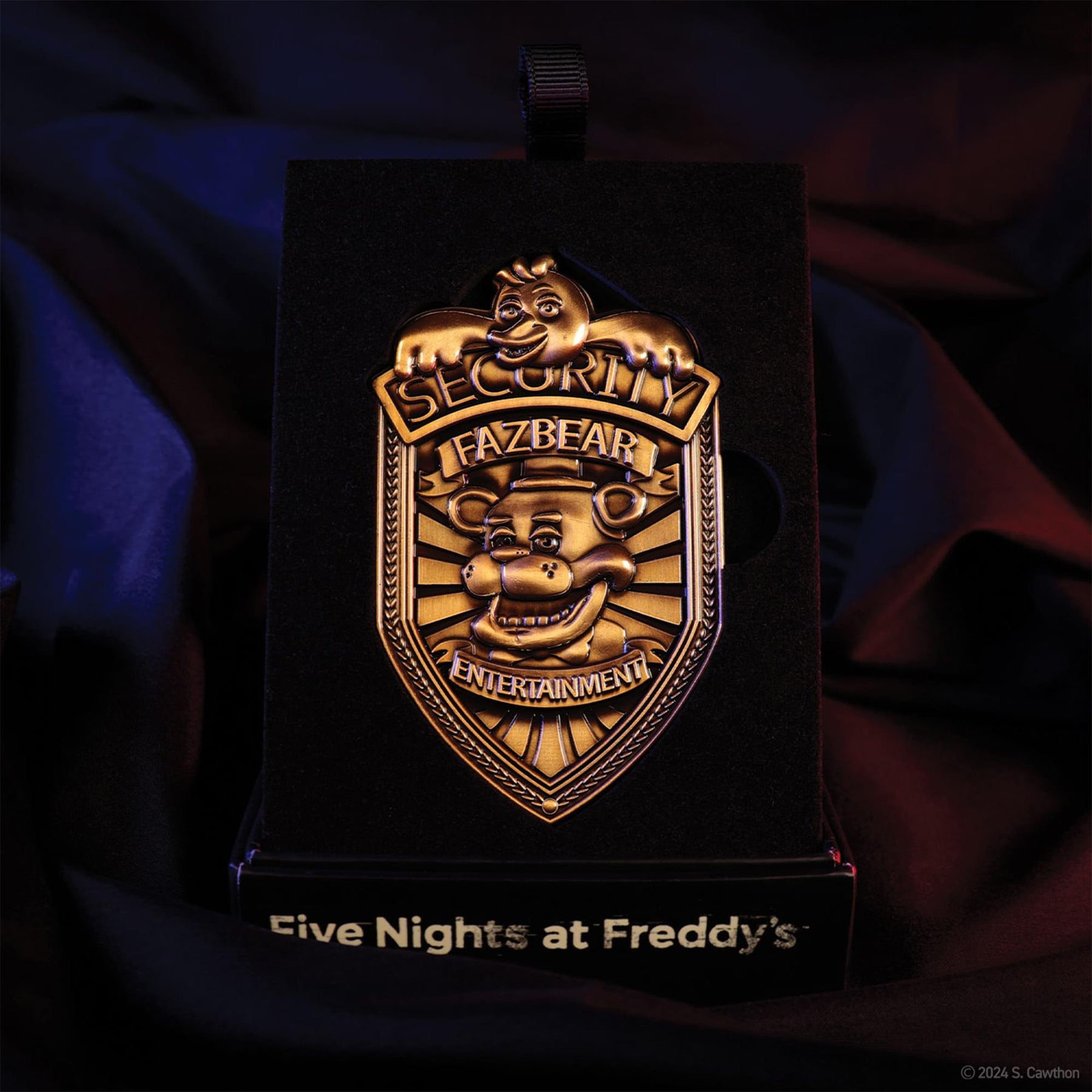 Five Nights at Freddy's Security Badge Metal Replica