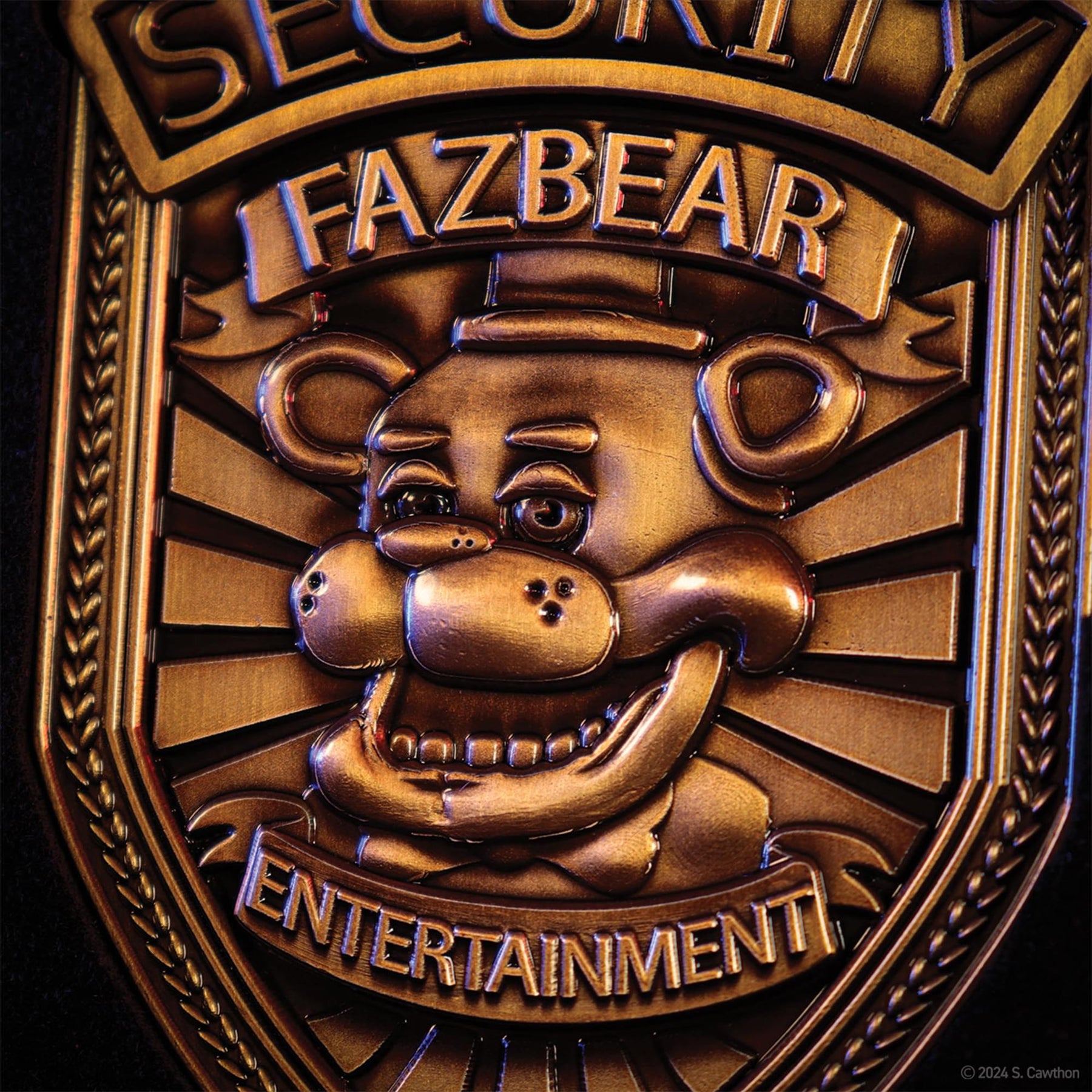 Five Nights at Freddy's Security Badge Metal Replica