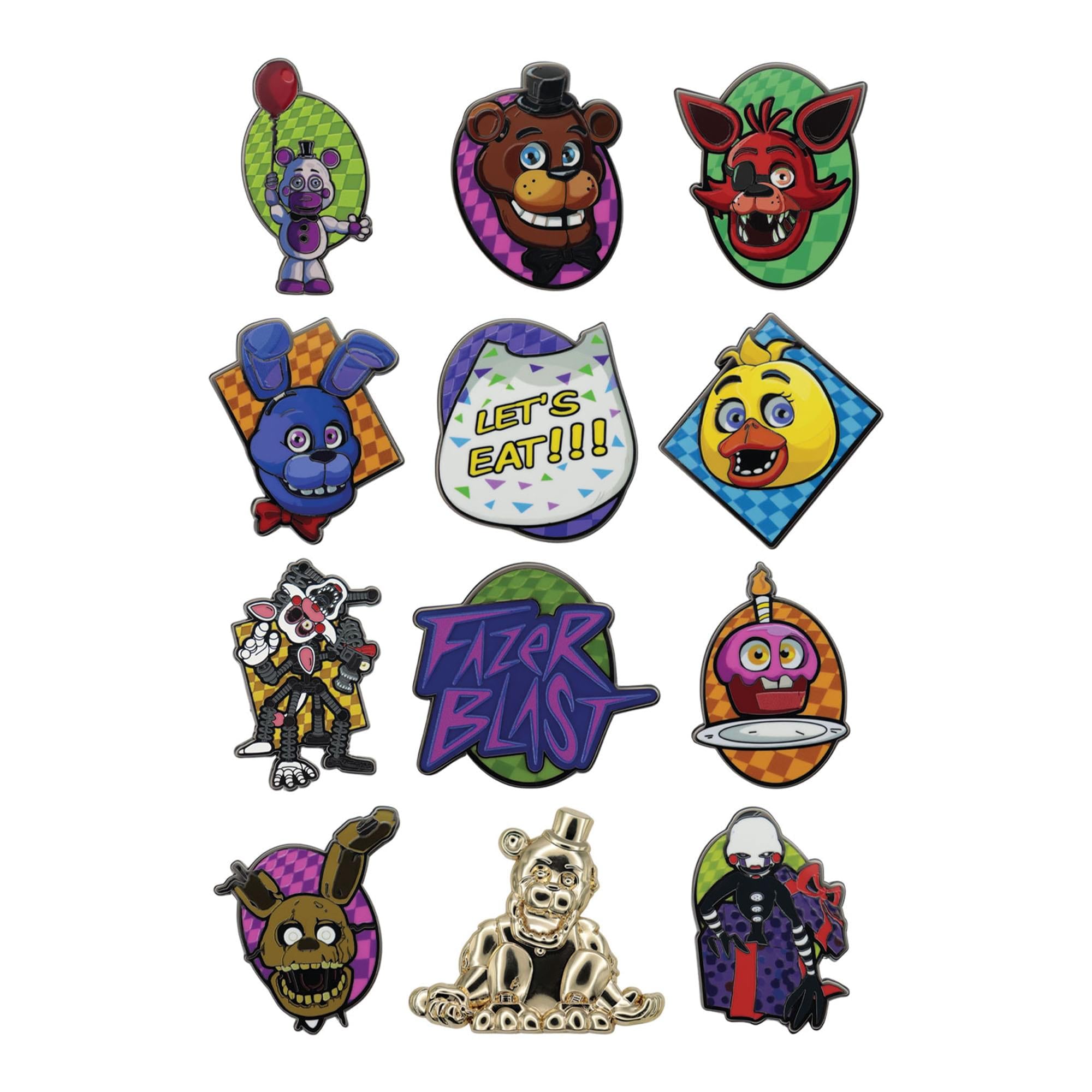 Five Nights At Freddy's Mystery Pin Badge | One Random