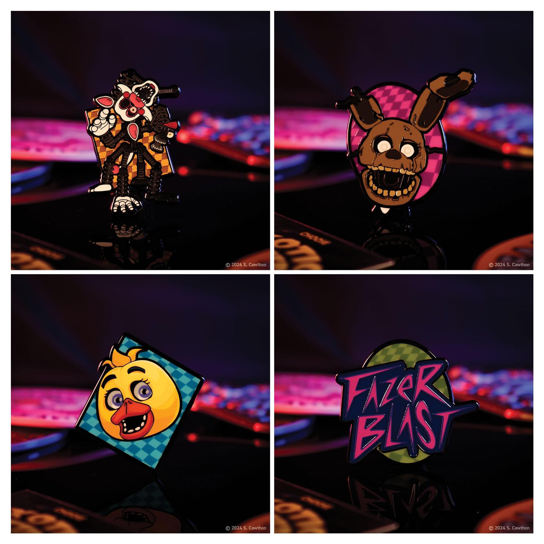 Five Nights At Freddy's Mystery Pin Badge | One Random