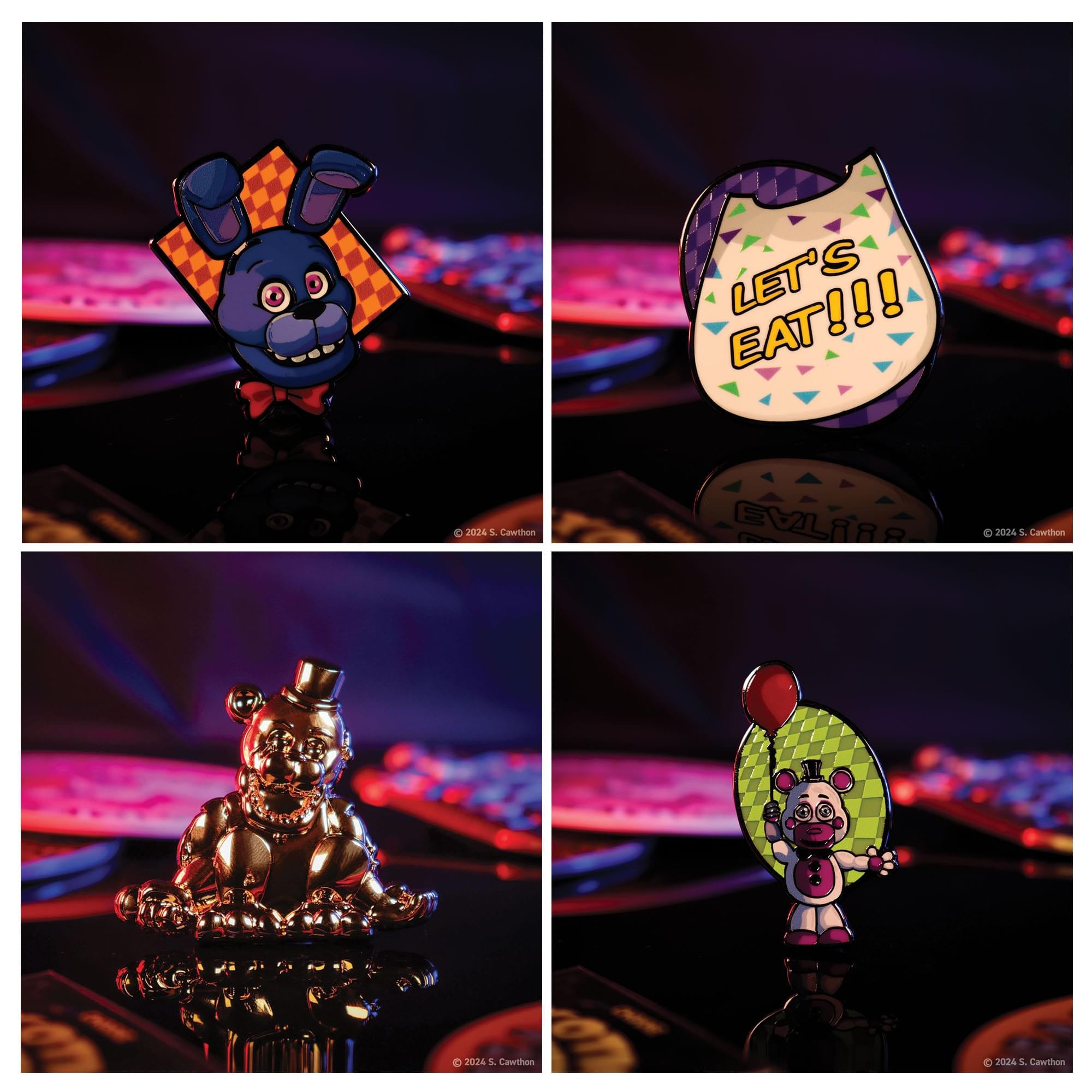 Five Nights At Freddy's Mystery Pin Badge | One Random