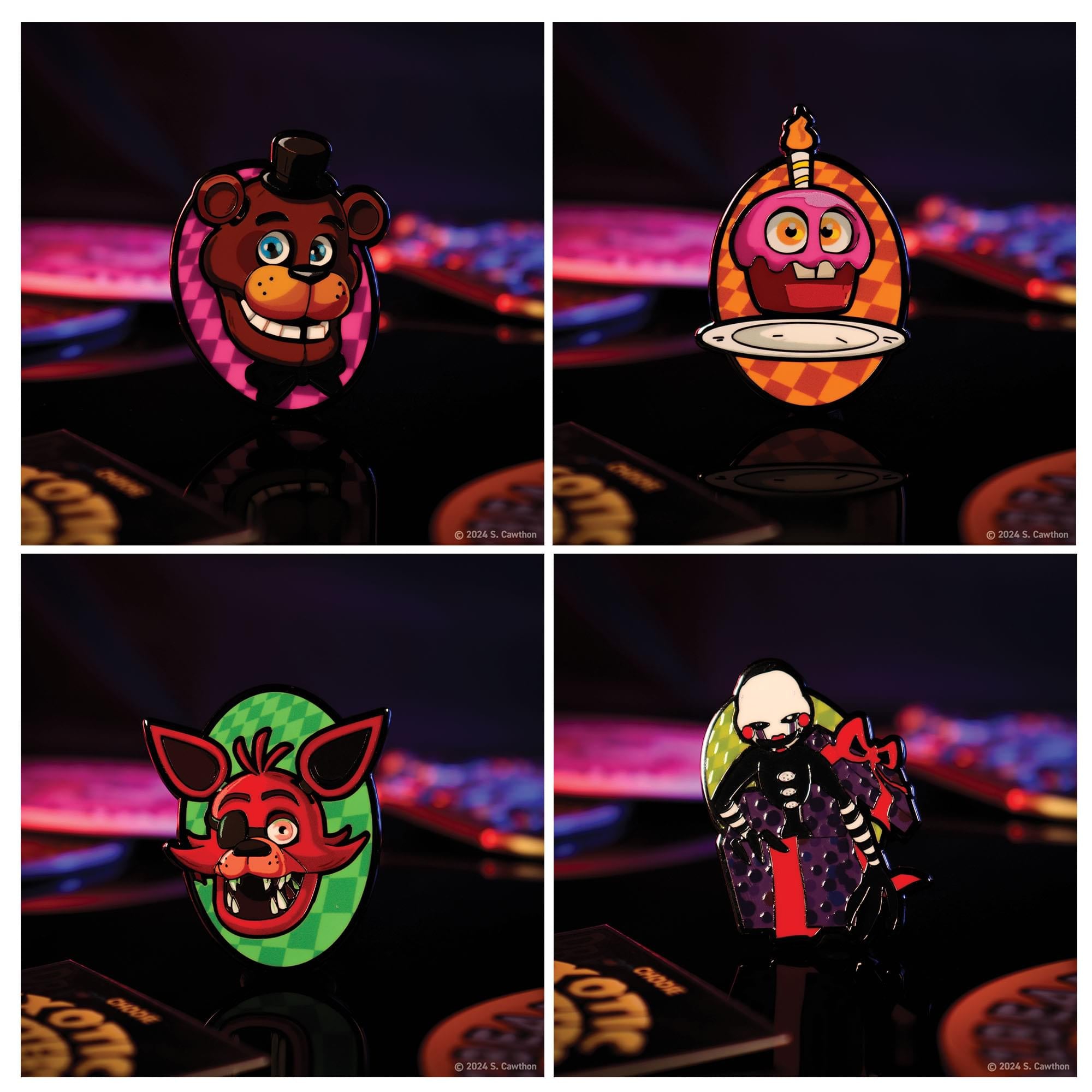 Five Nights At Freddy's Mystery Pin Badge | One Random