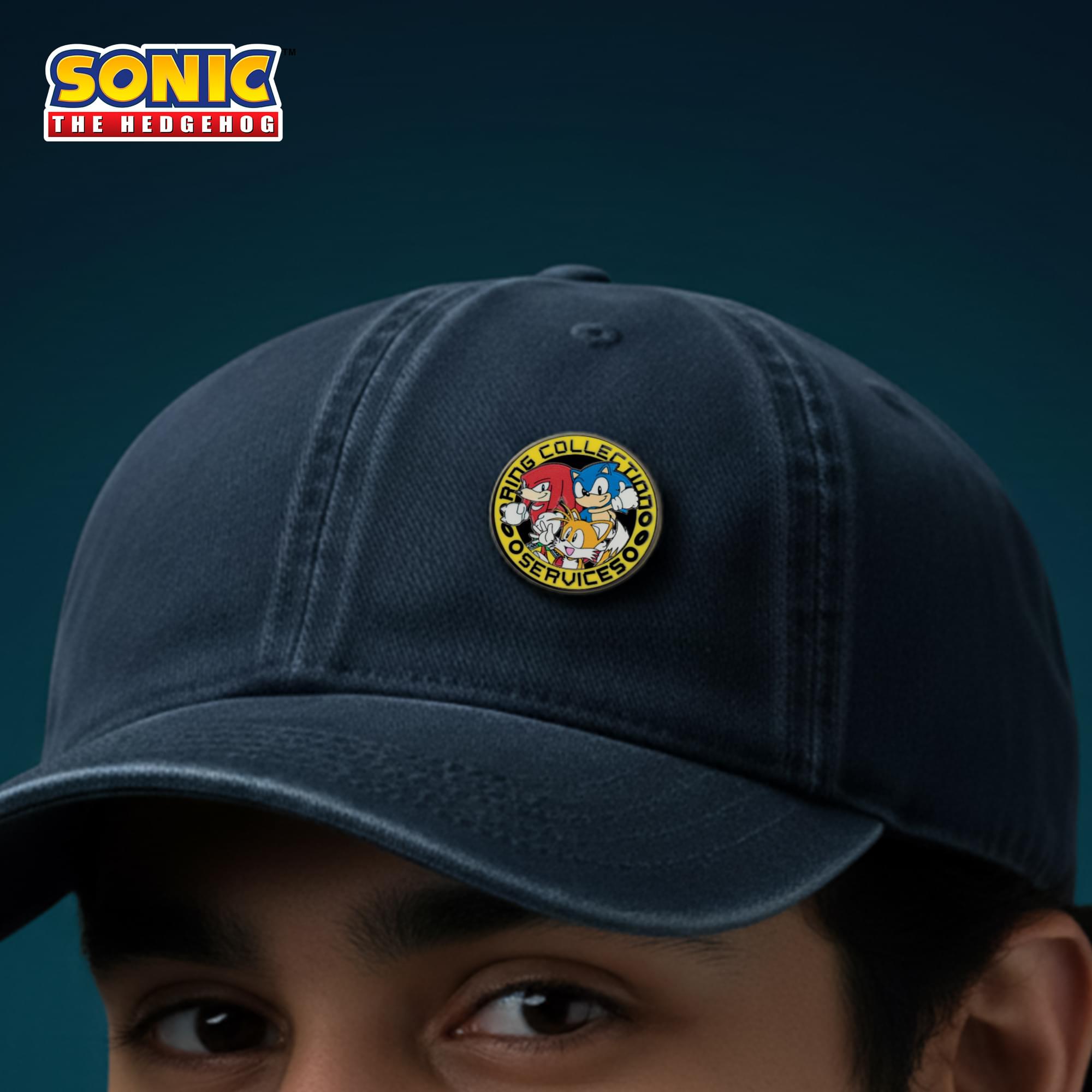 Sonic The Hedgehog Limited Edition Sonic, Tails, and Knuckles Pin Badge