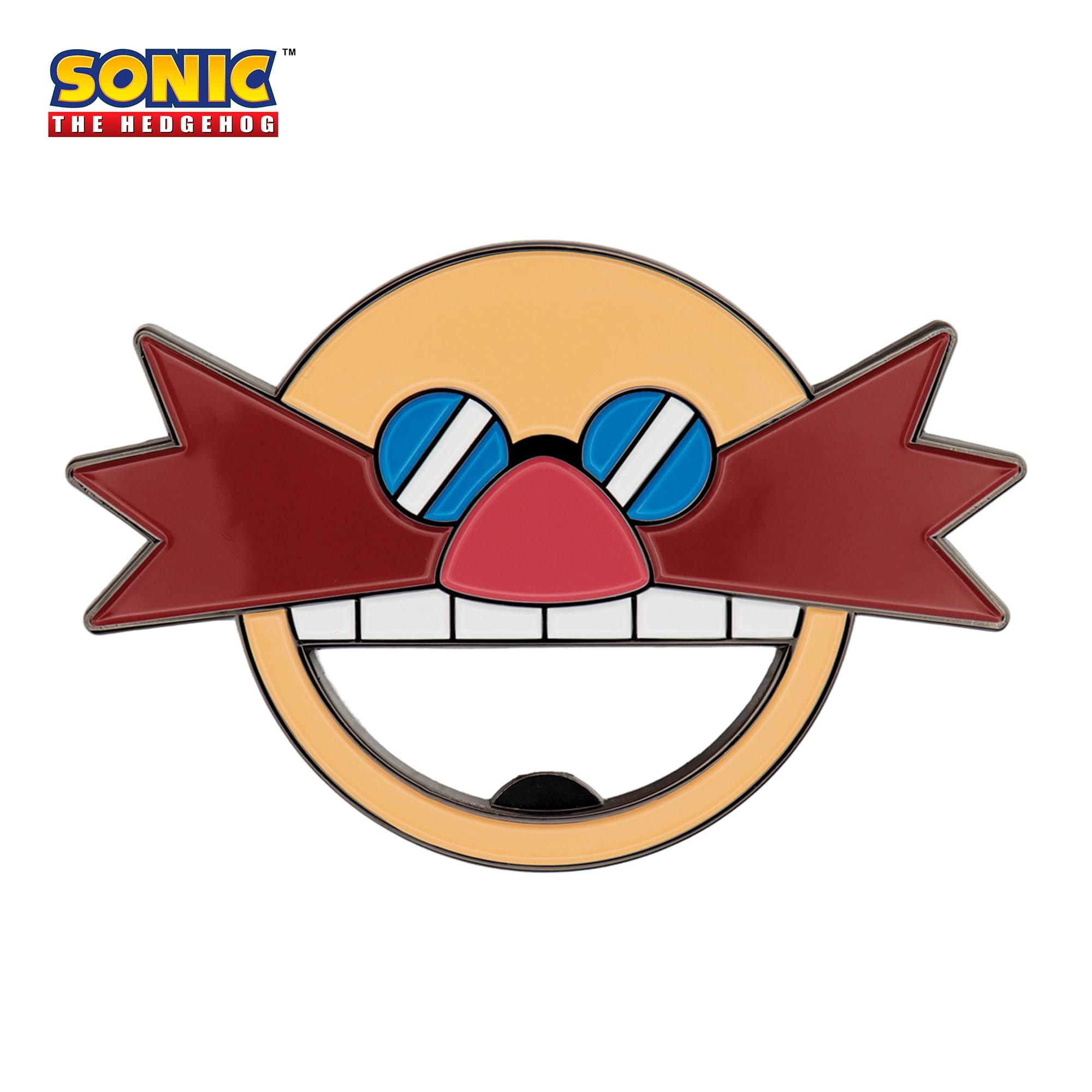 Sonic The Hedgehog Dr. Eggman Metal Bottle Opener | 3 x 4 Inches