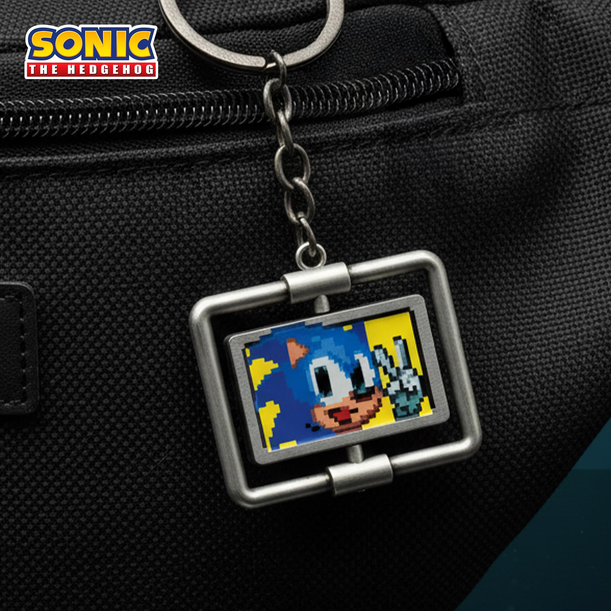 Sonic The Hedgehog Limited Edition Metal Spinning Keyring
