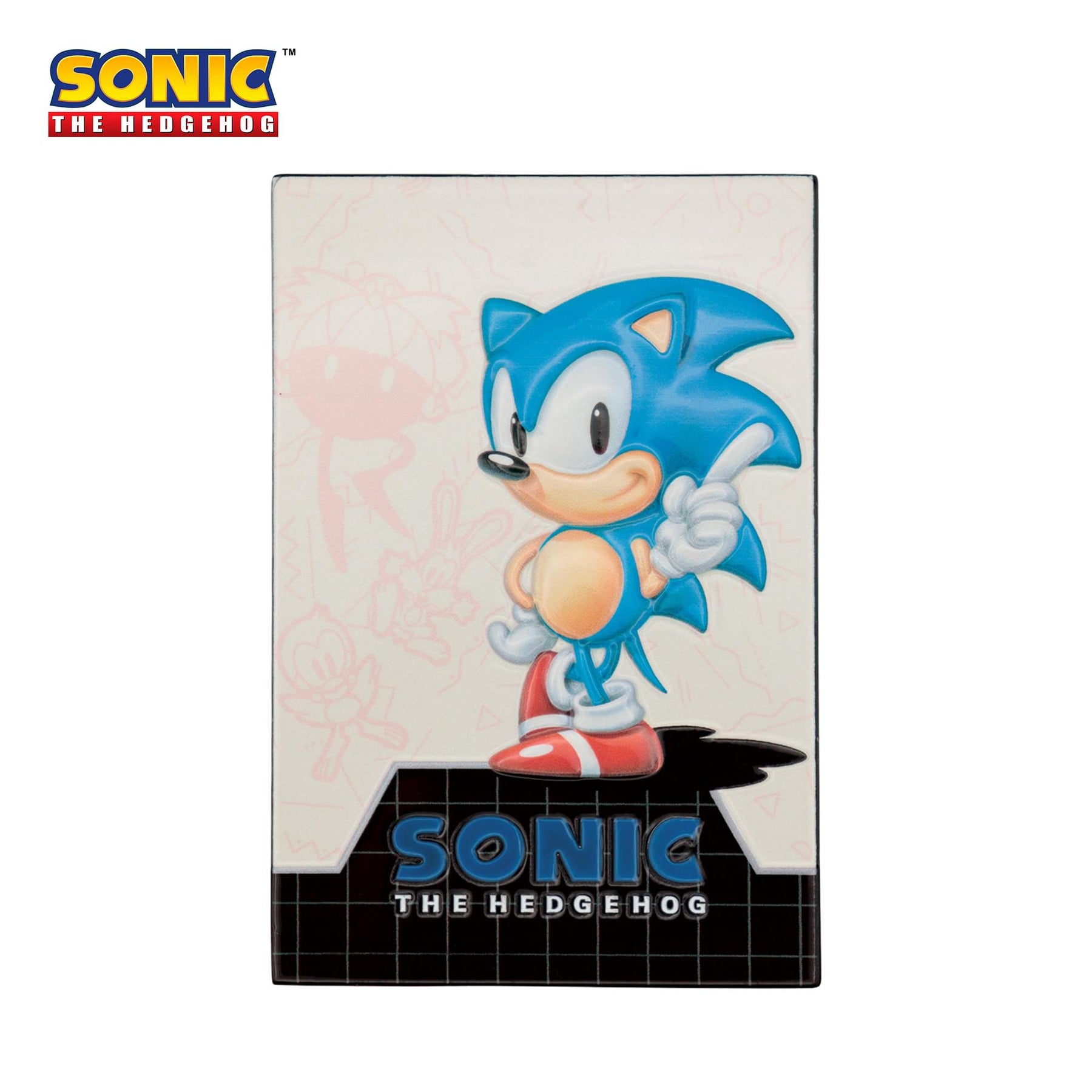 Sonic The Hedgehog and Dr. Eggman Limited Edition Metal Replica Ingot