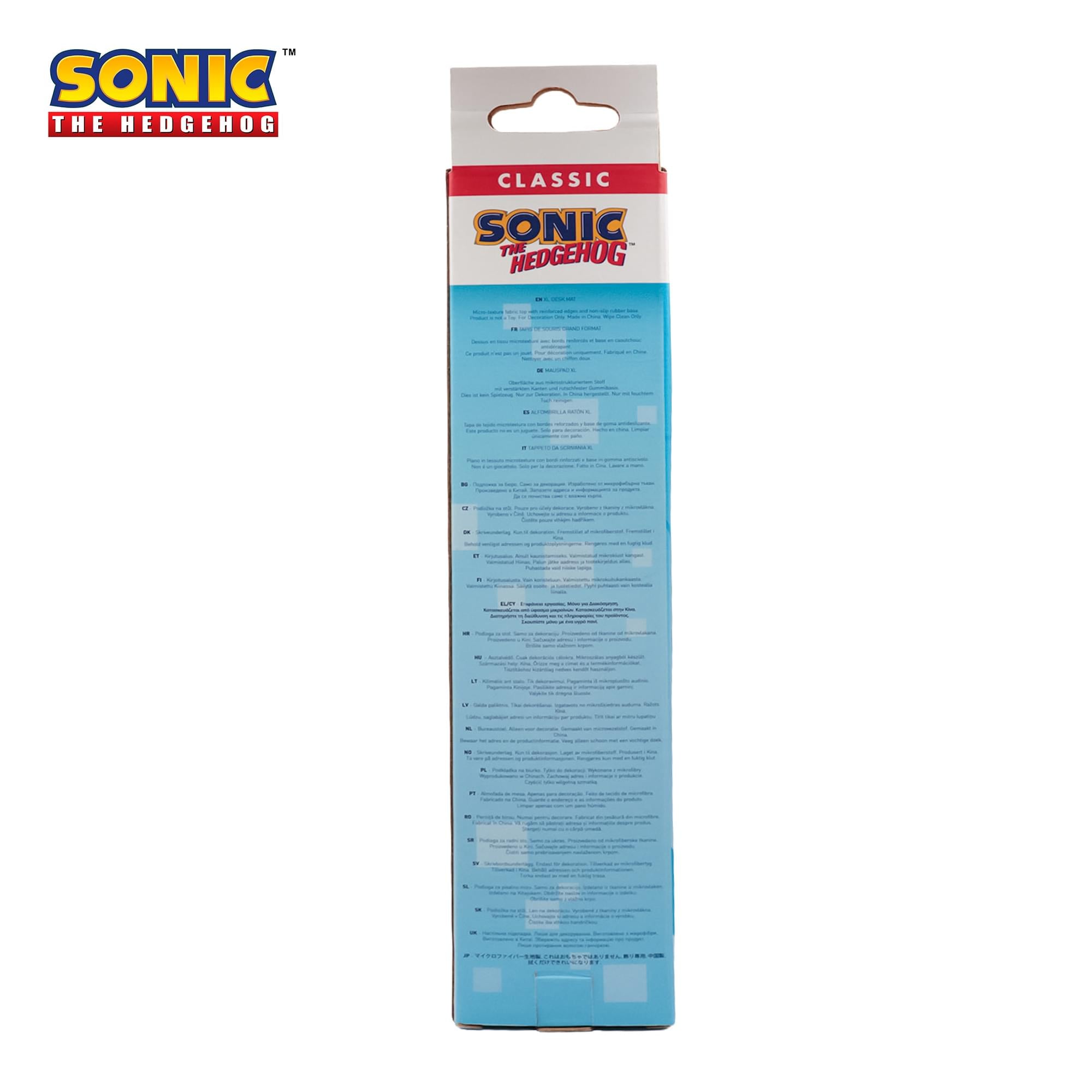 Sonic The Hedgehog Dr. Eggman Deskpad and Coaster Set