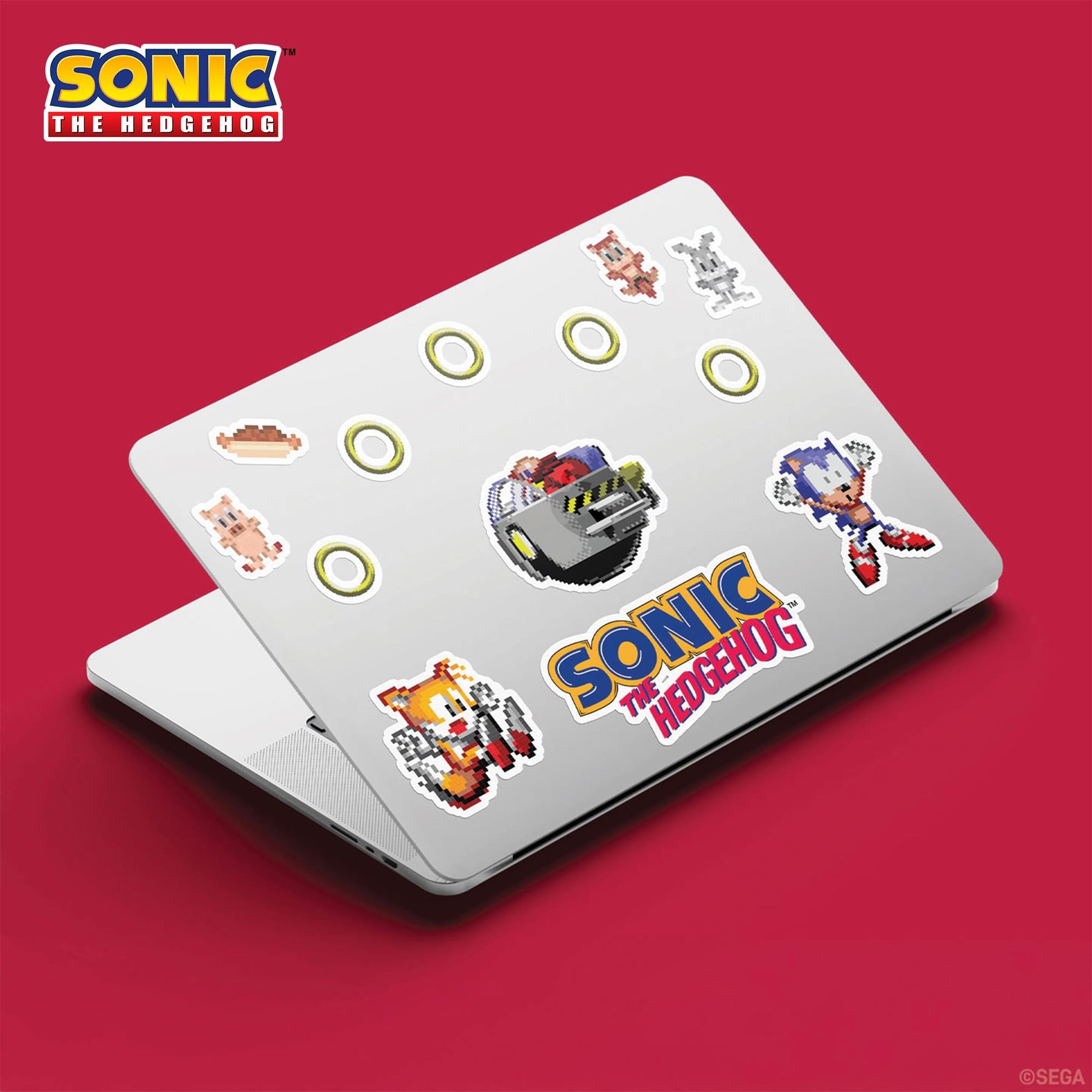 Sonic The Hedgehog Retro Tech Decals | 70+ Stickers