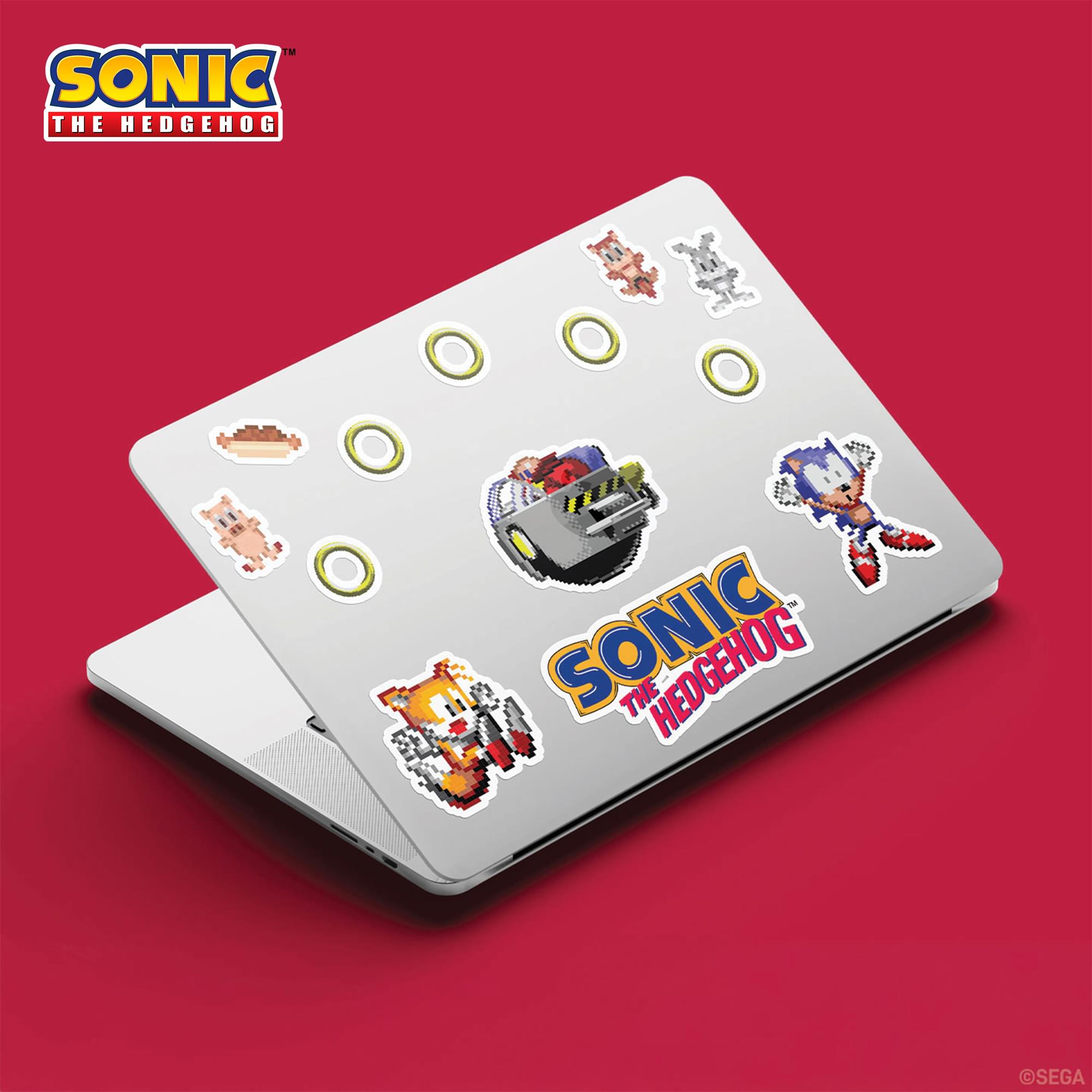 Sonic The Hedgehog Retro Tech Decals | 70+ Stickers