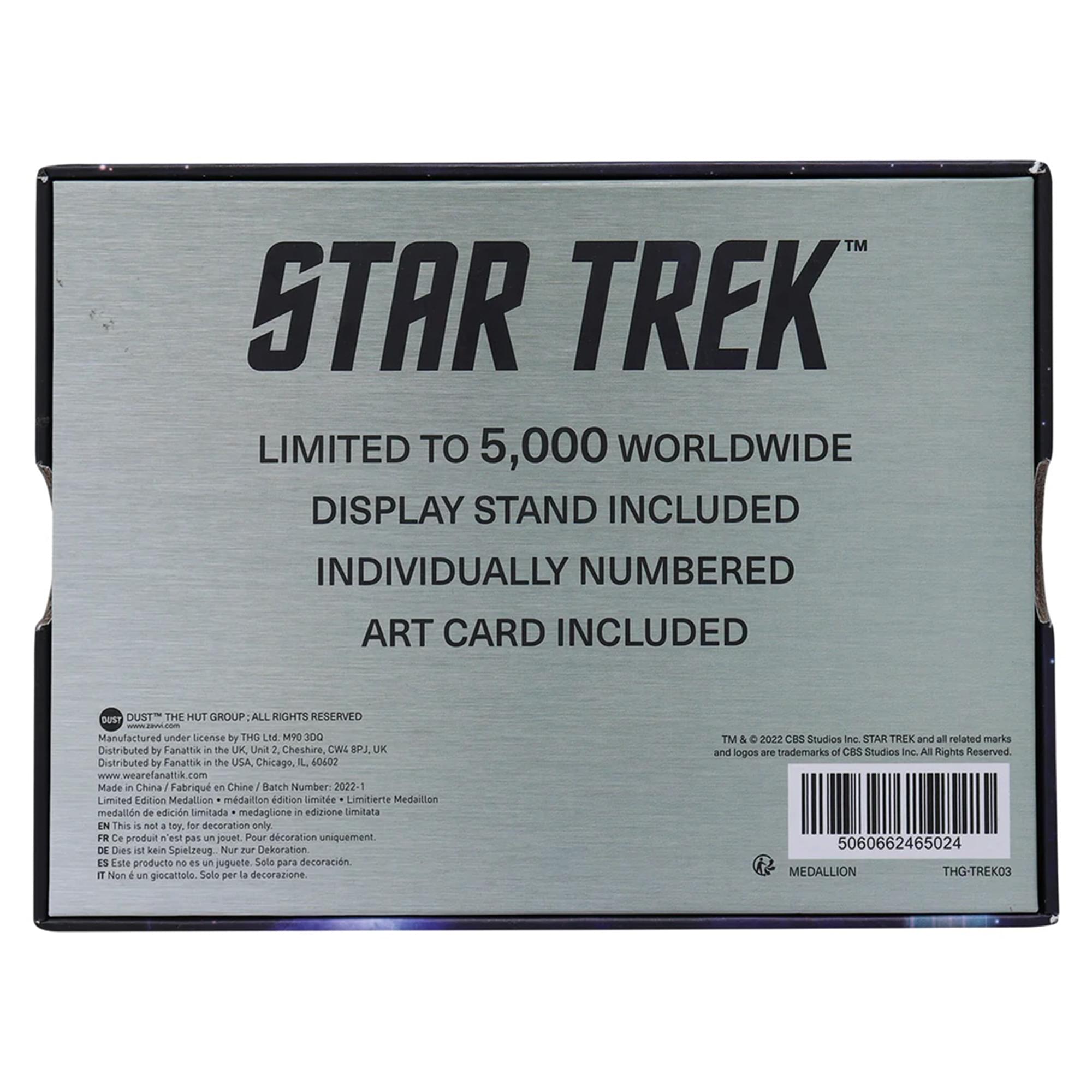 Star Trek Limited Edition Kobayashi Maru Medallion