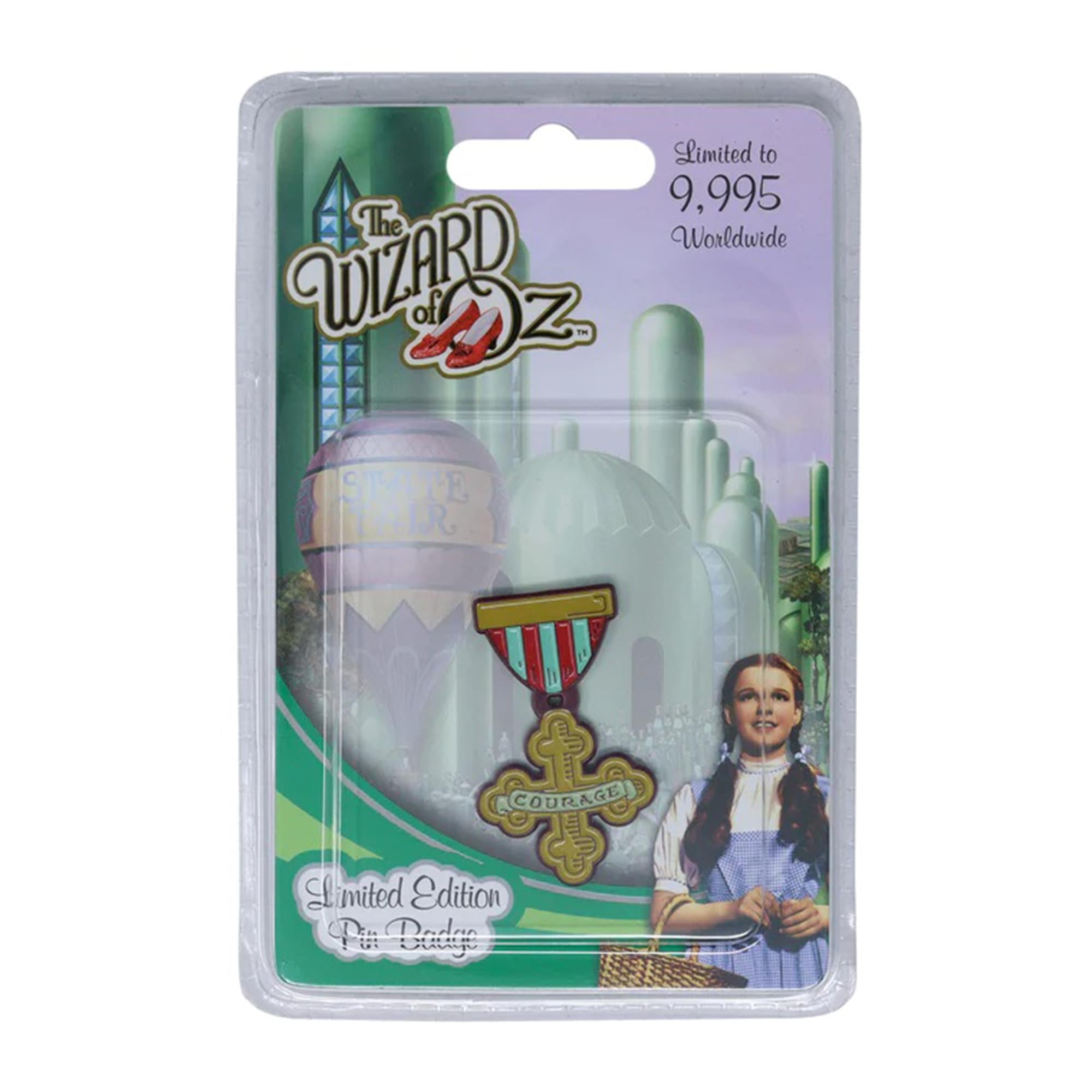 The Wizard of Oz Limited Edition Courage Medal Pin Badge