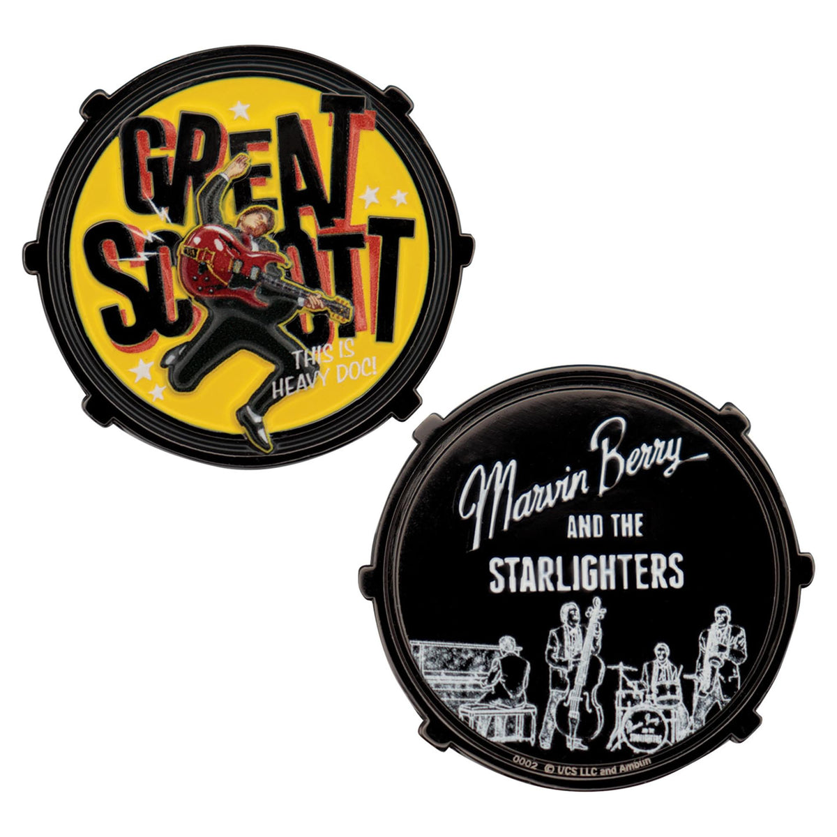 Back To The Future Marvin Berry and The Starlighters Coin | Free Shipp