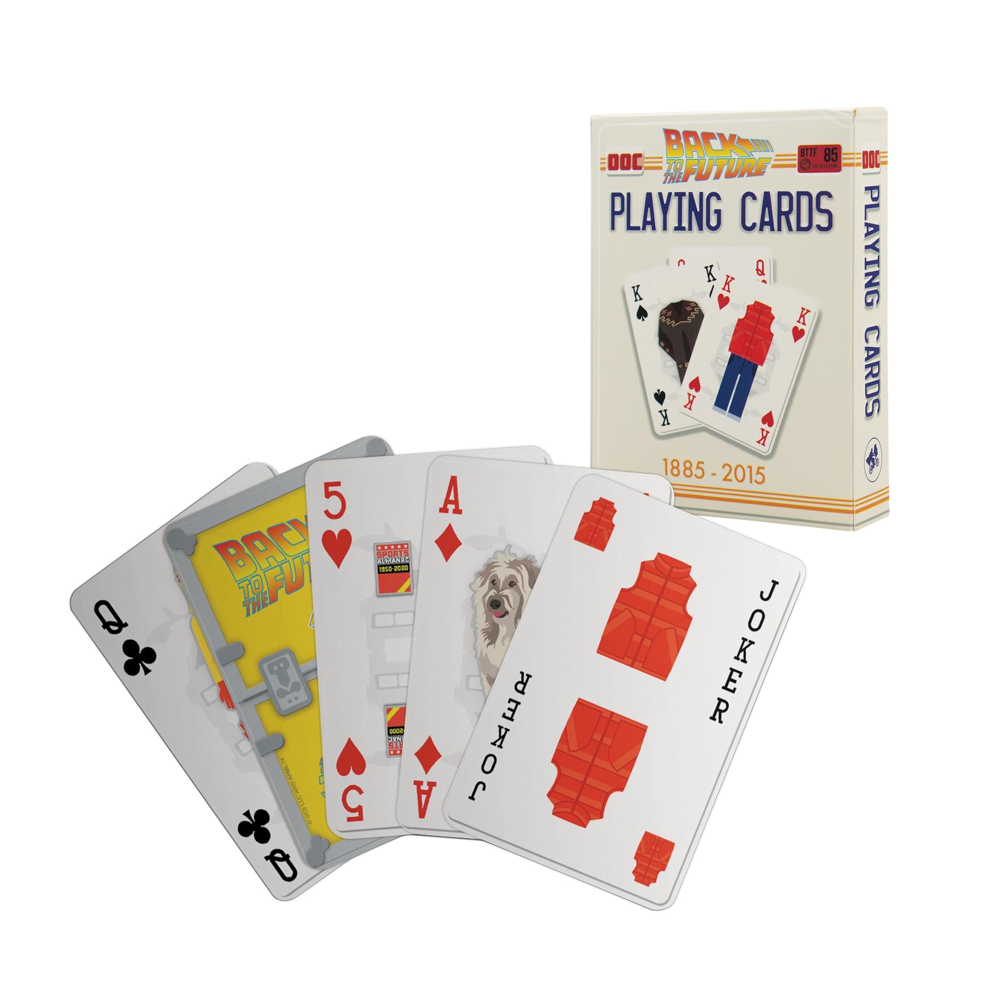 Back To The Future Icons Playing Cards | Official 52 Card Deck