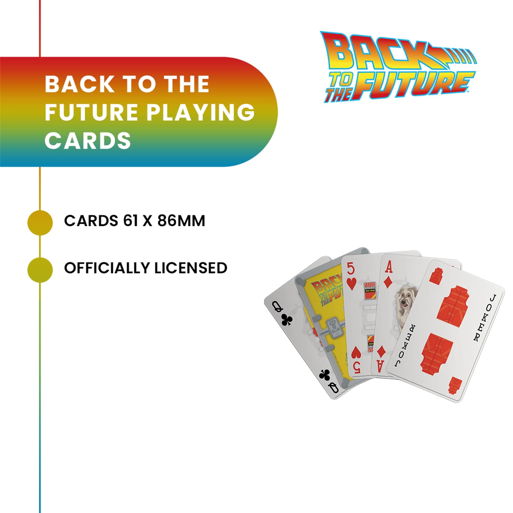 Back To The Future Icons Playing Cards | Official 52 Card Deck