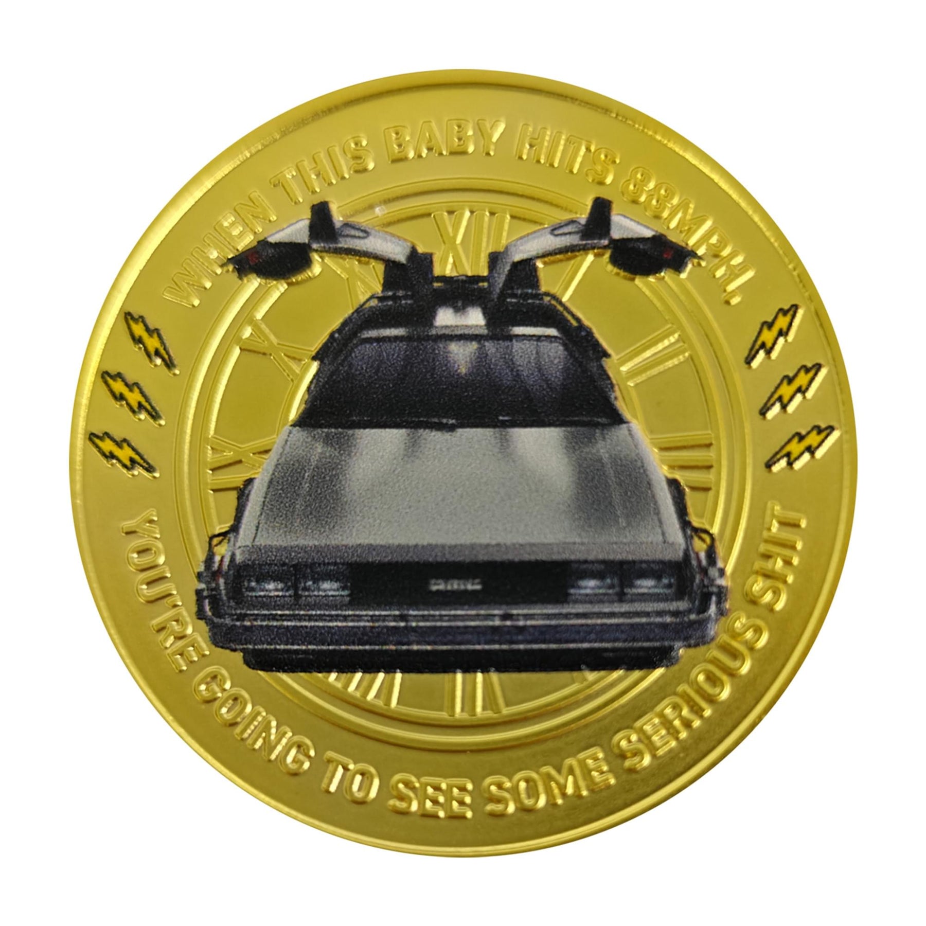 Back To The Future 40th Anniversary Presentation Limited Edition Coin