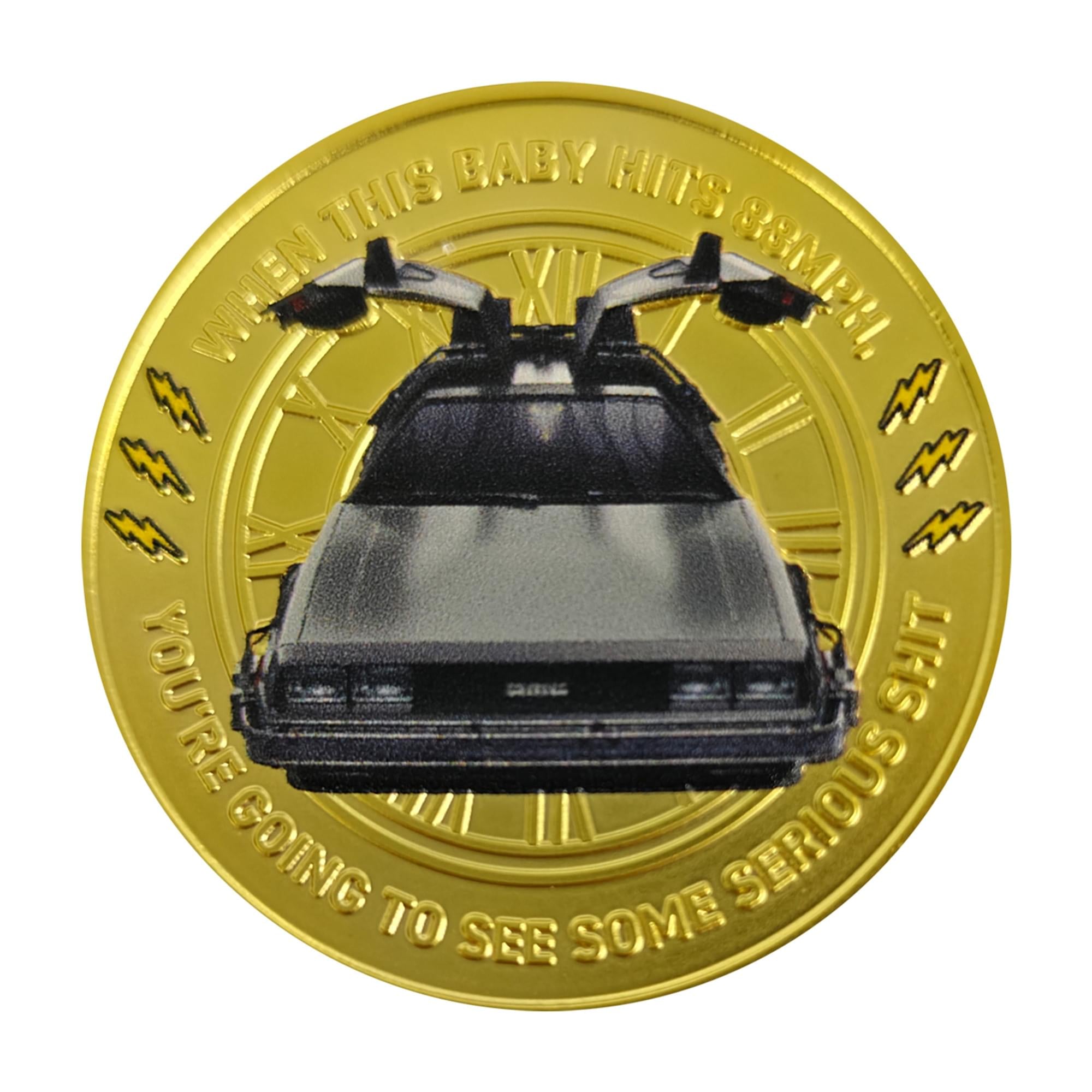 Back To The Future 40th Anniversary Presentation Limited Edition Coin