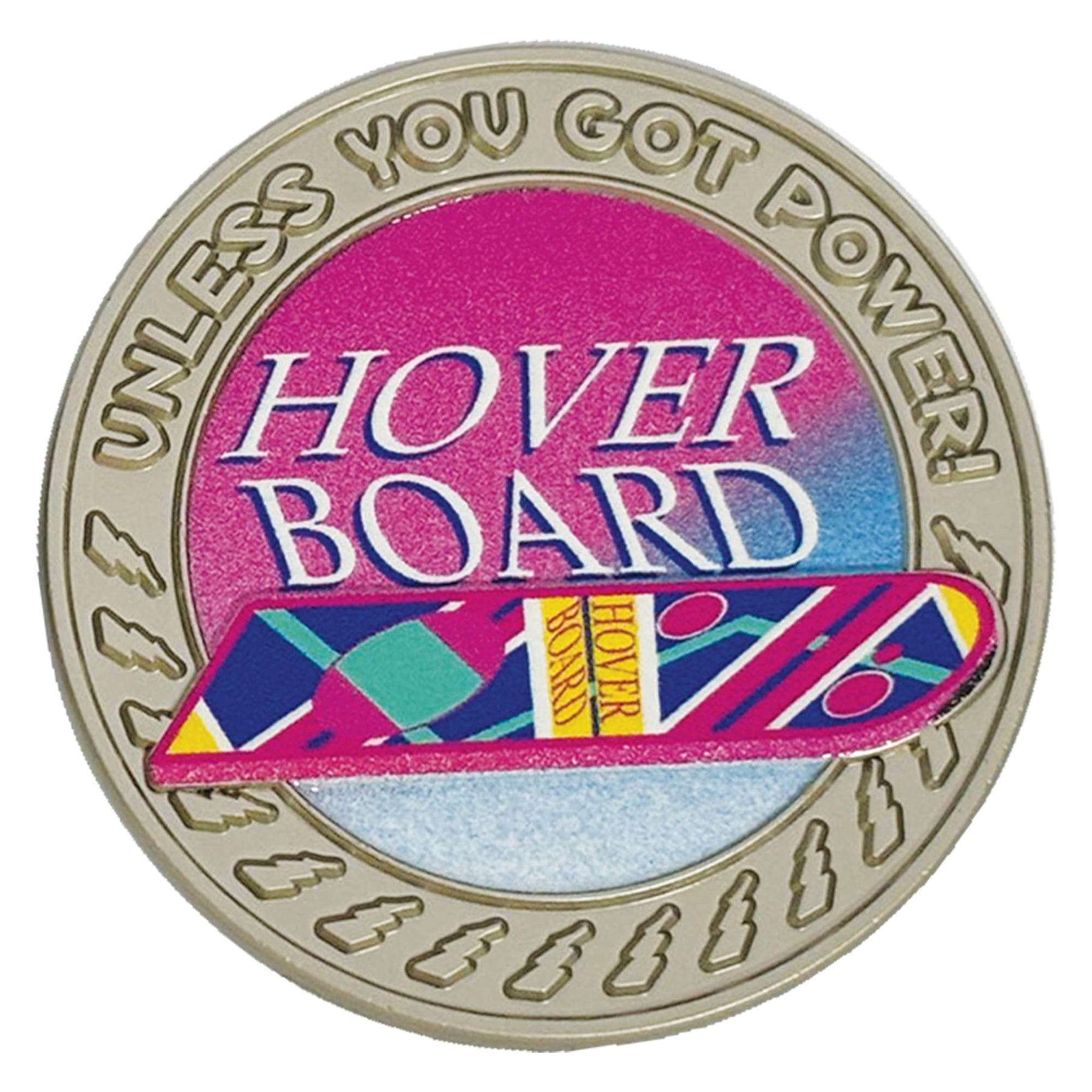 Back To The Future Part II Hoverboard Limited Edition Collector Coin With Case