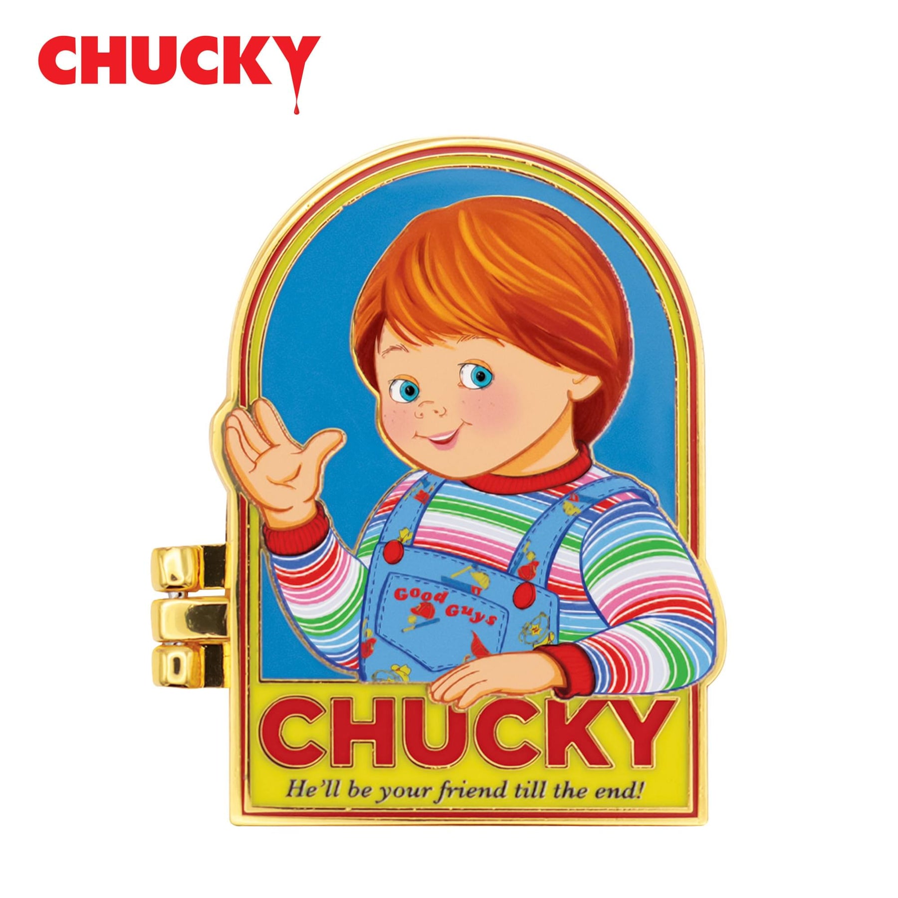Child's Play Chucky Limited Edition Hinged Enamel Pin