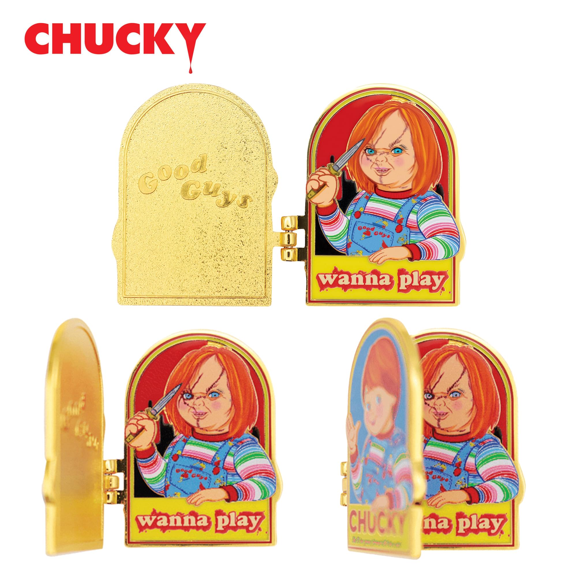 Child's Play Chucky Limited Edition Hinged Enamel Pin