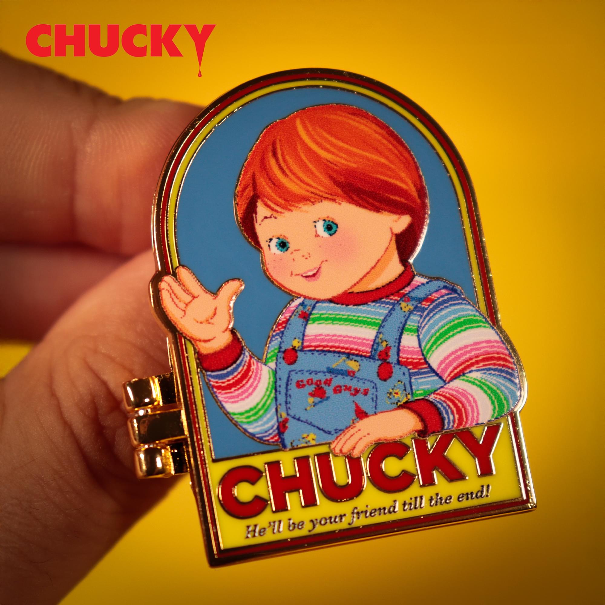 Child's Play Chucky Limited Edition Hinged Enamel Pin