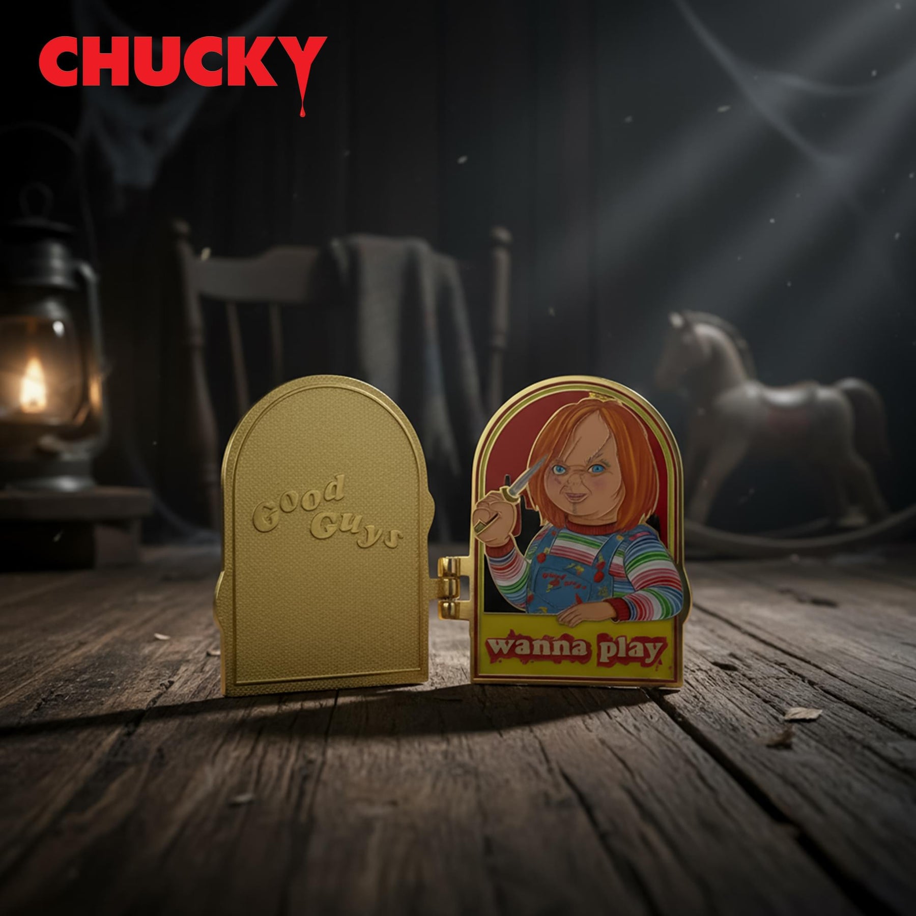 Child's Play Chucky Limited Edition Hinged Enamel Pin