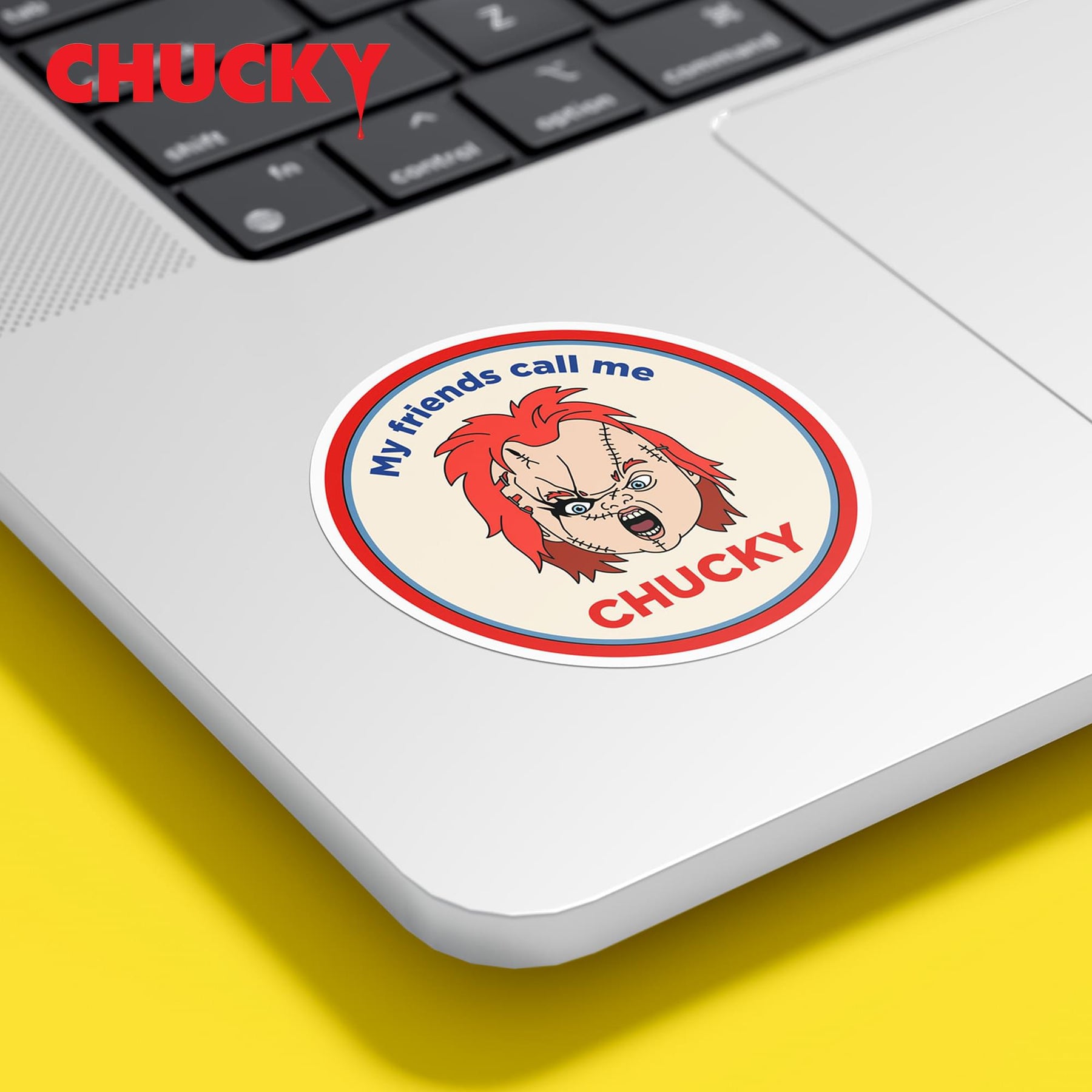 Child's Play Chucky Reusable Tech Decals | 4 Sheets