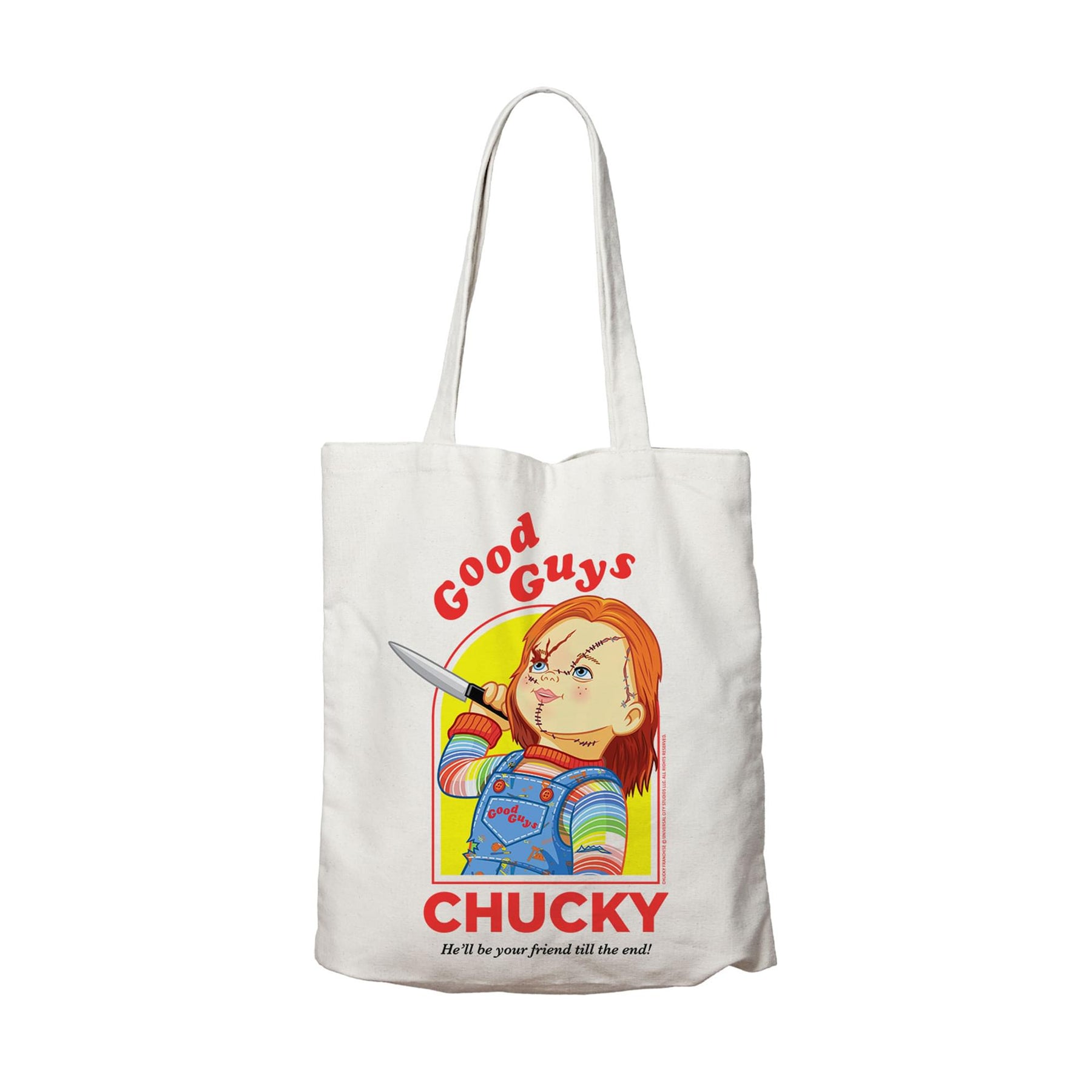 Child's Play Chucky 16-Inch Cotton Tote Bag