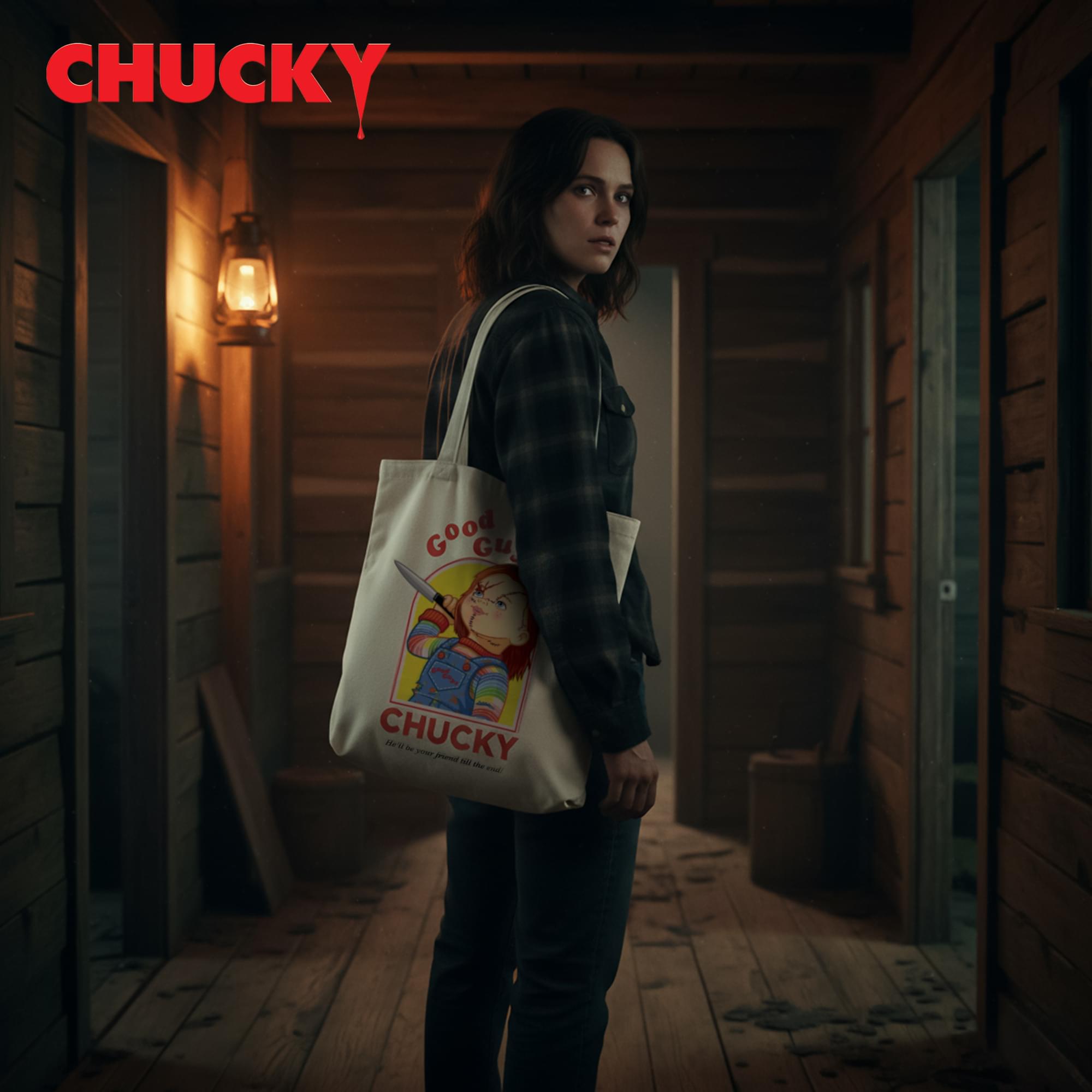 Child's Play Chucky 16-Inch Cotton Tote Bag