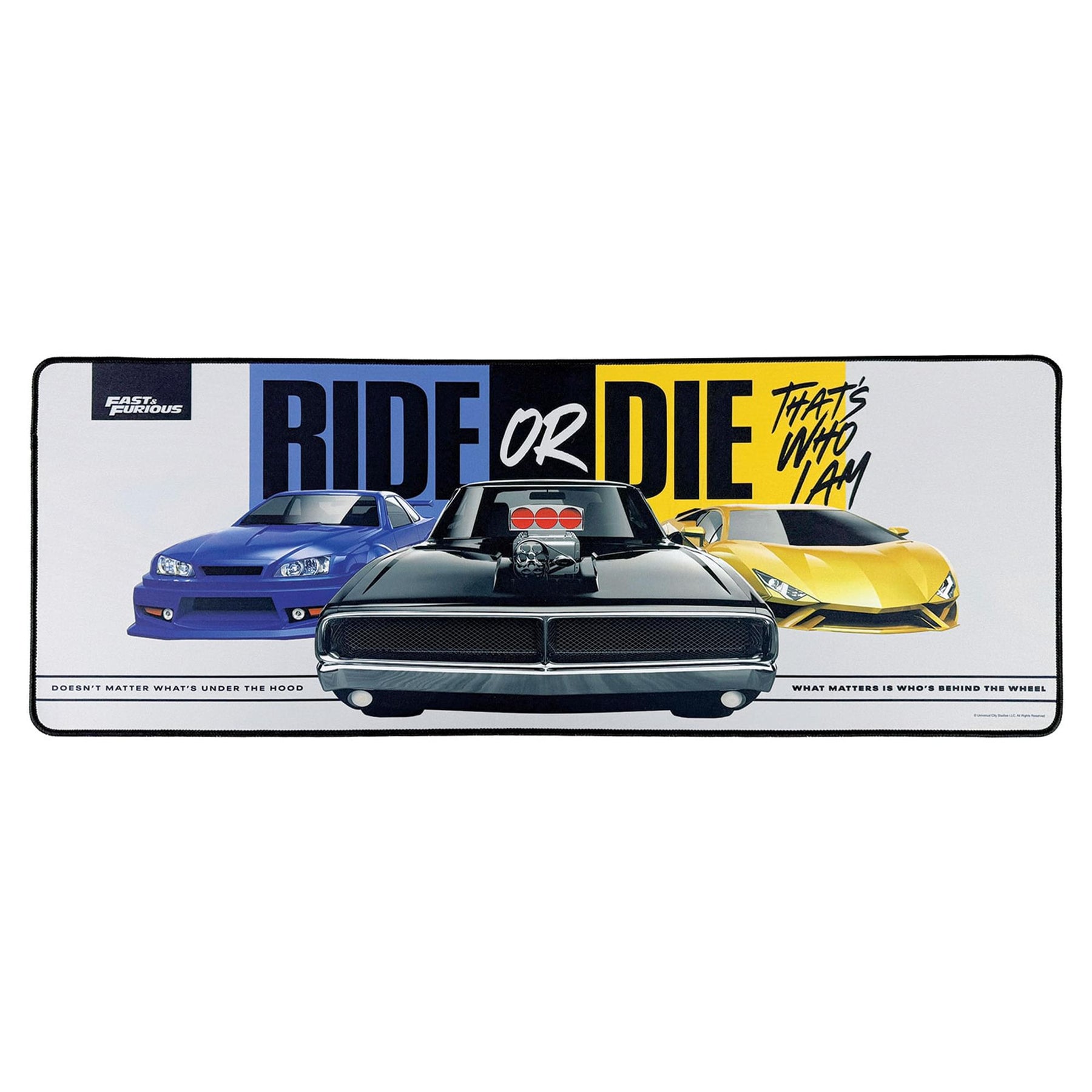 Fast & Furious "Ride Or Die" Desk Pad and Coaster Set
