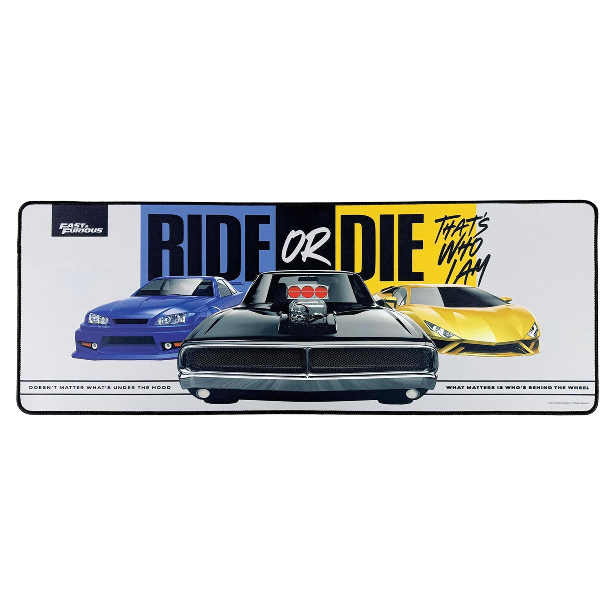 Fast & Furious "Ride Or Die" Desk Pad and Coaster Set