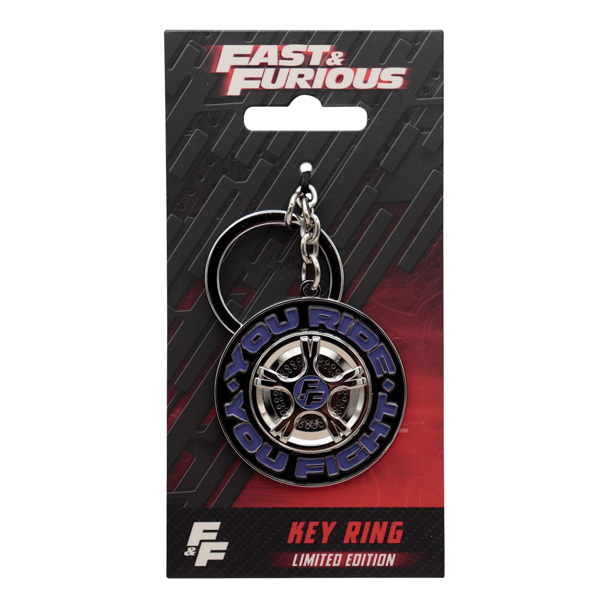 Fast & Furious "You Ride You Fight" Limited Edition Metal Keychain