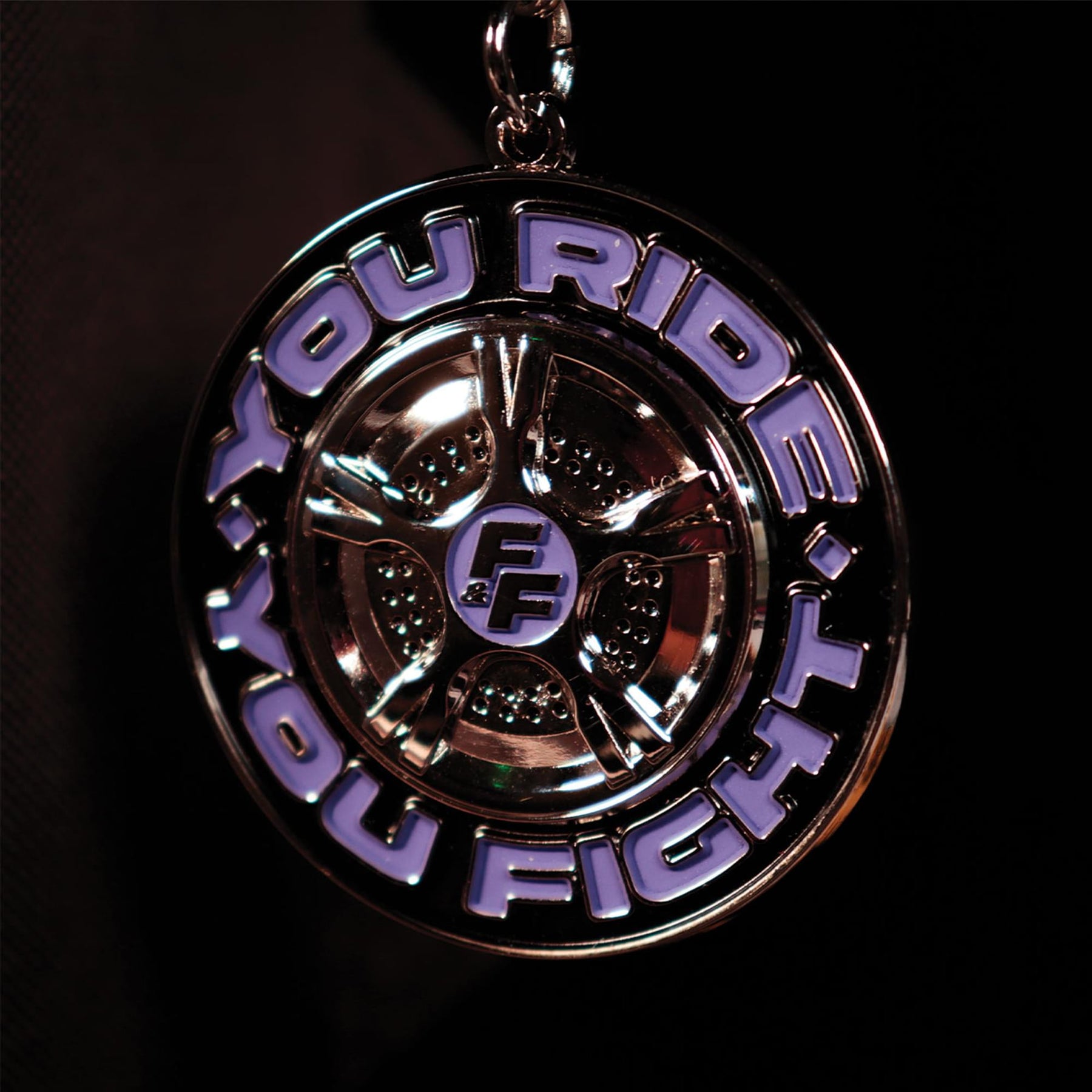 Fast & Furious "You Ride You Fight" Limited Edition Metal Keychain
