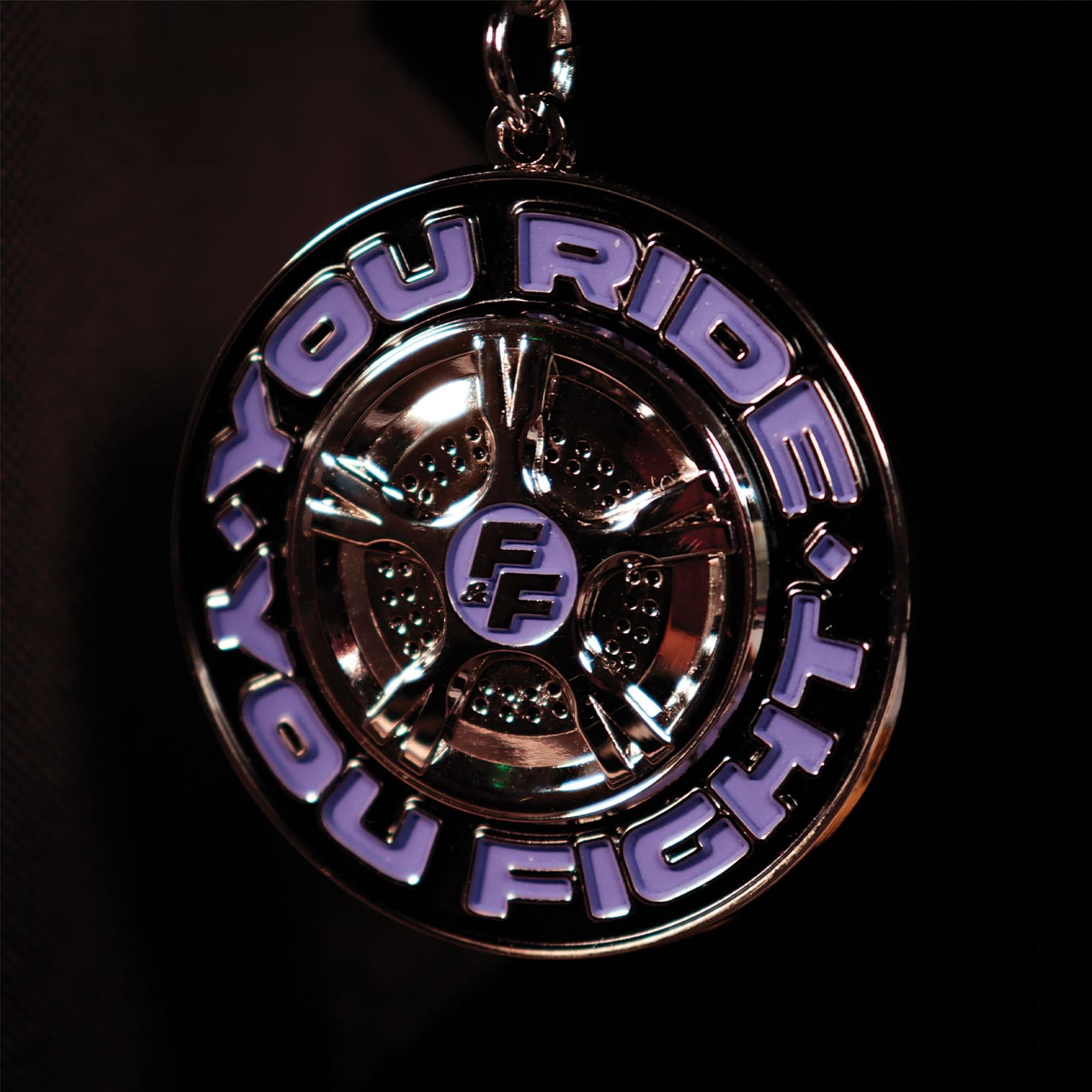 Fast & Furious "You Ride You Fight" Limited Edition Metal Keychain