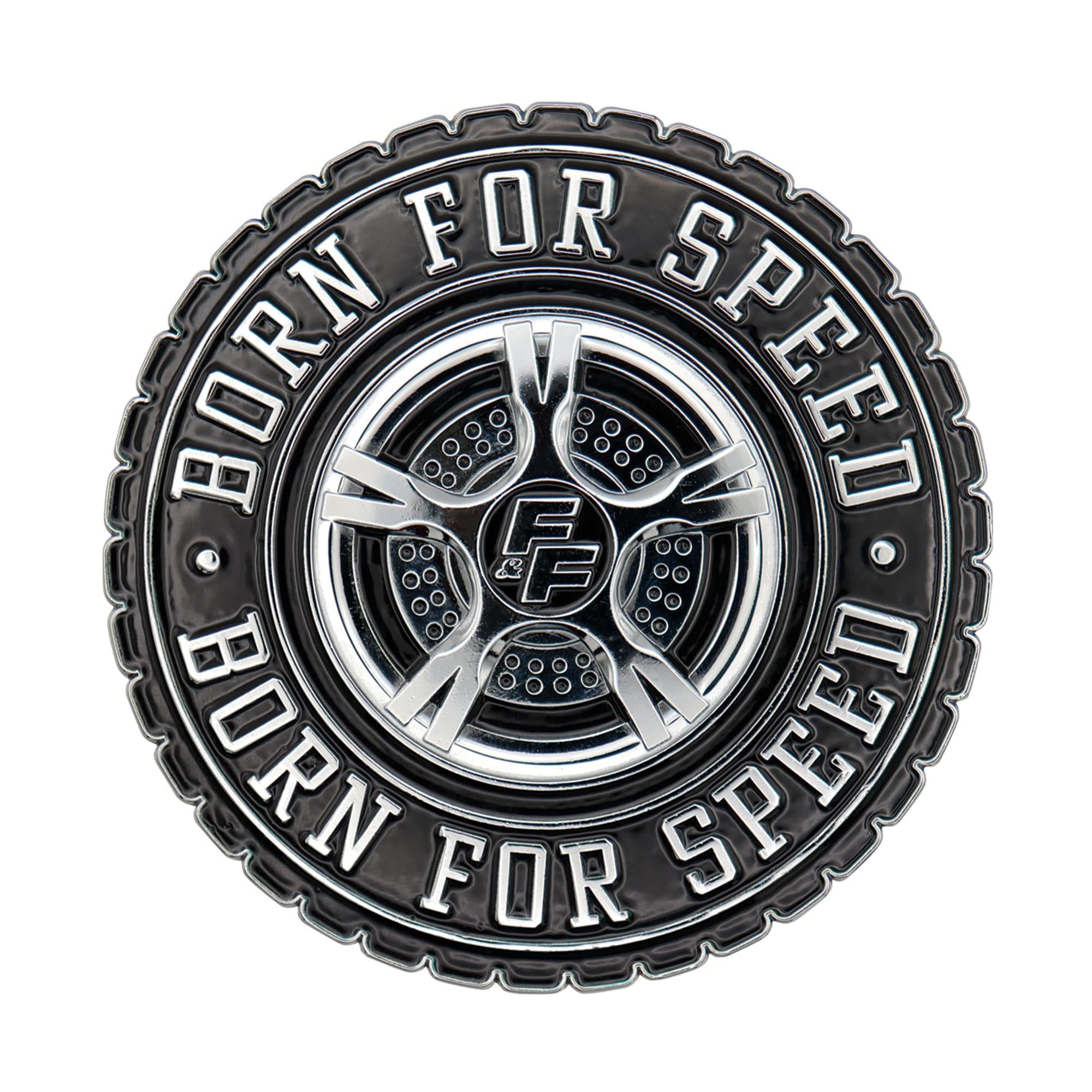 Fast & Furious "Born for Speed" Limited Edition Embossed Metal Medallion