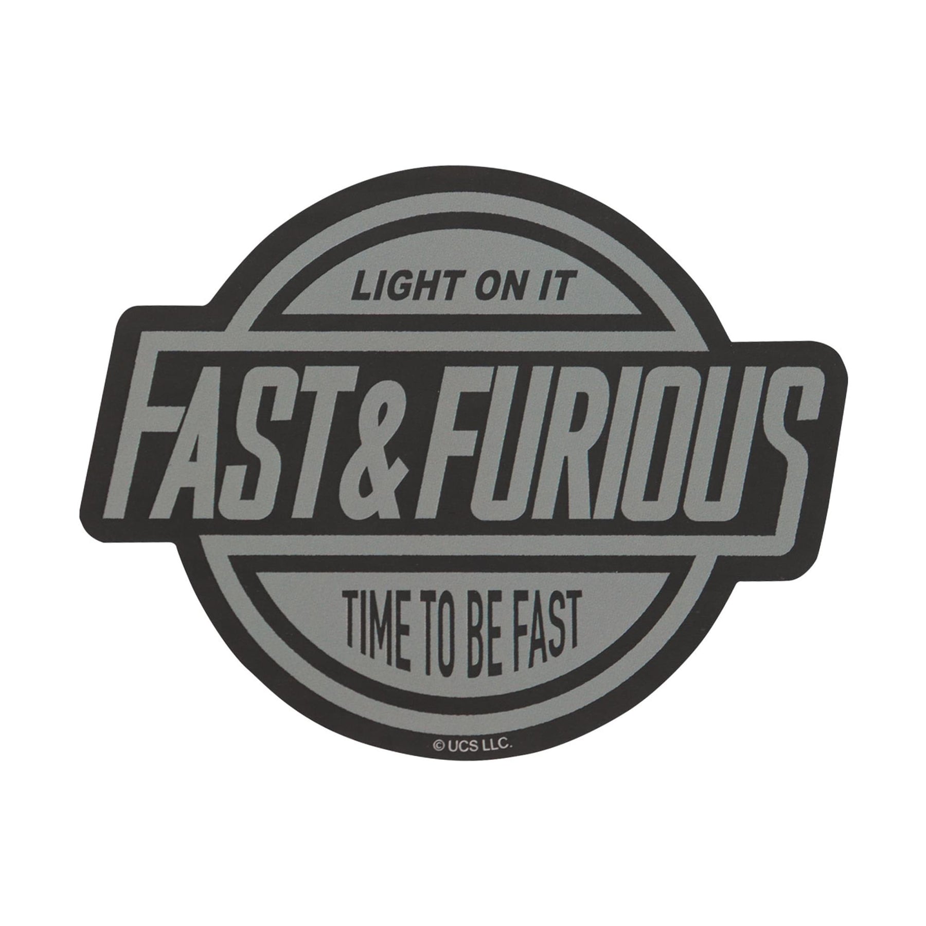 Fast & Furious "Born for Speed" Limited Edition Embossed Metal Medallion