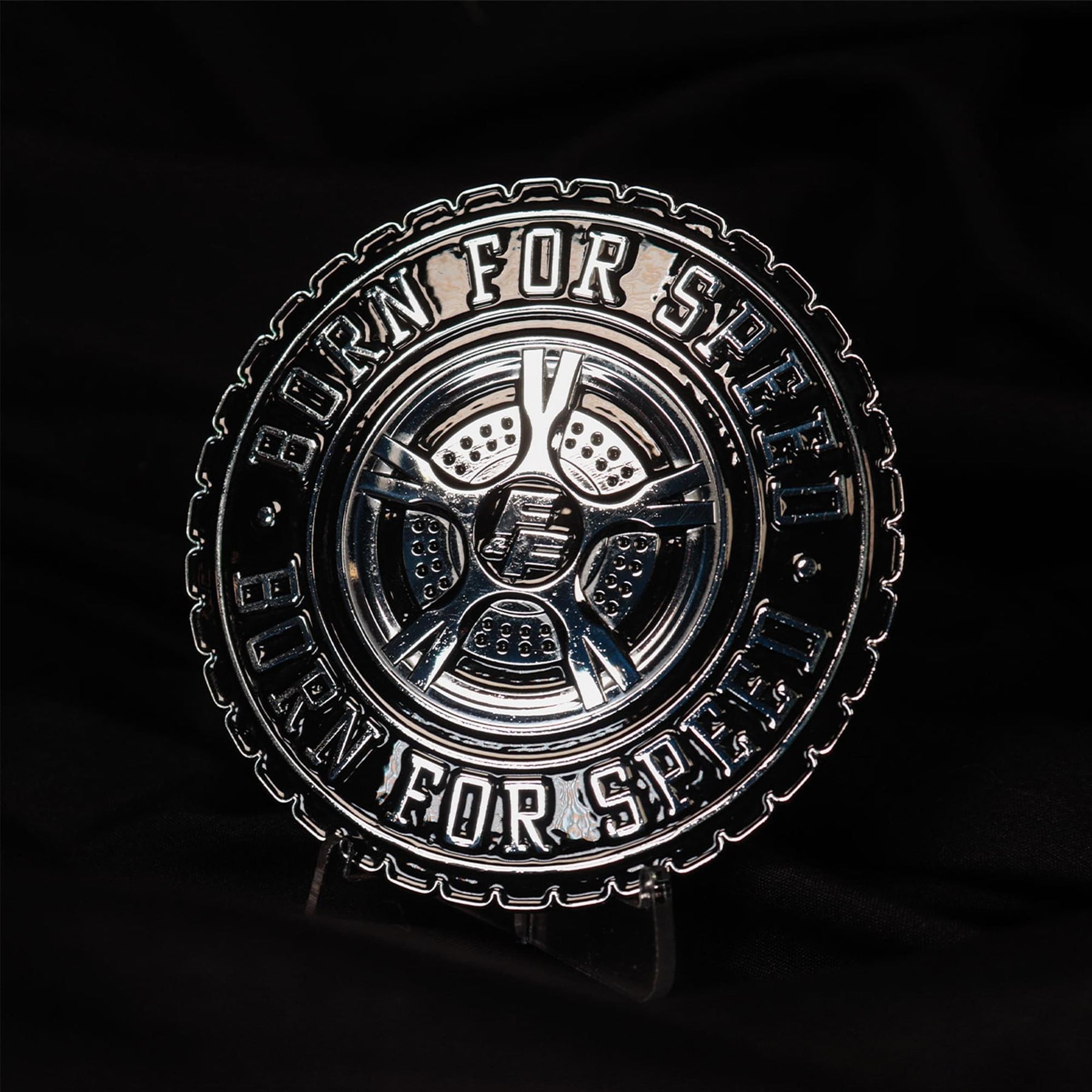 Fast & Furious "Born for Speed" Limited Edition Embossed Metal Medallion