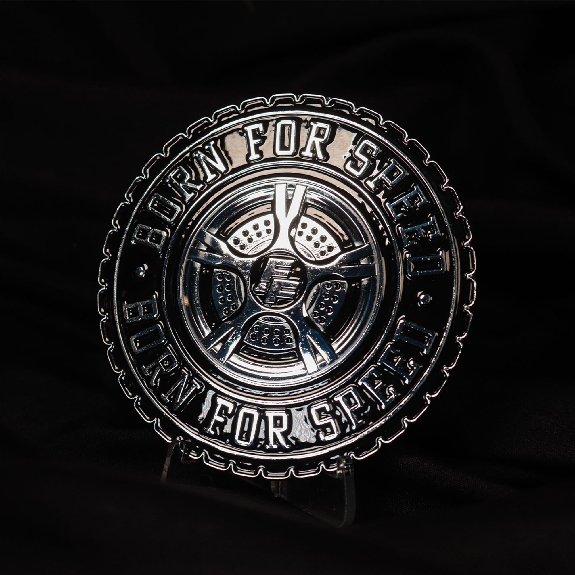 Fast & Furious "Born for Speed" Limited Edition Embossed Metal Medallion
