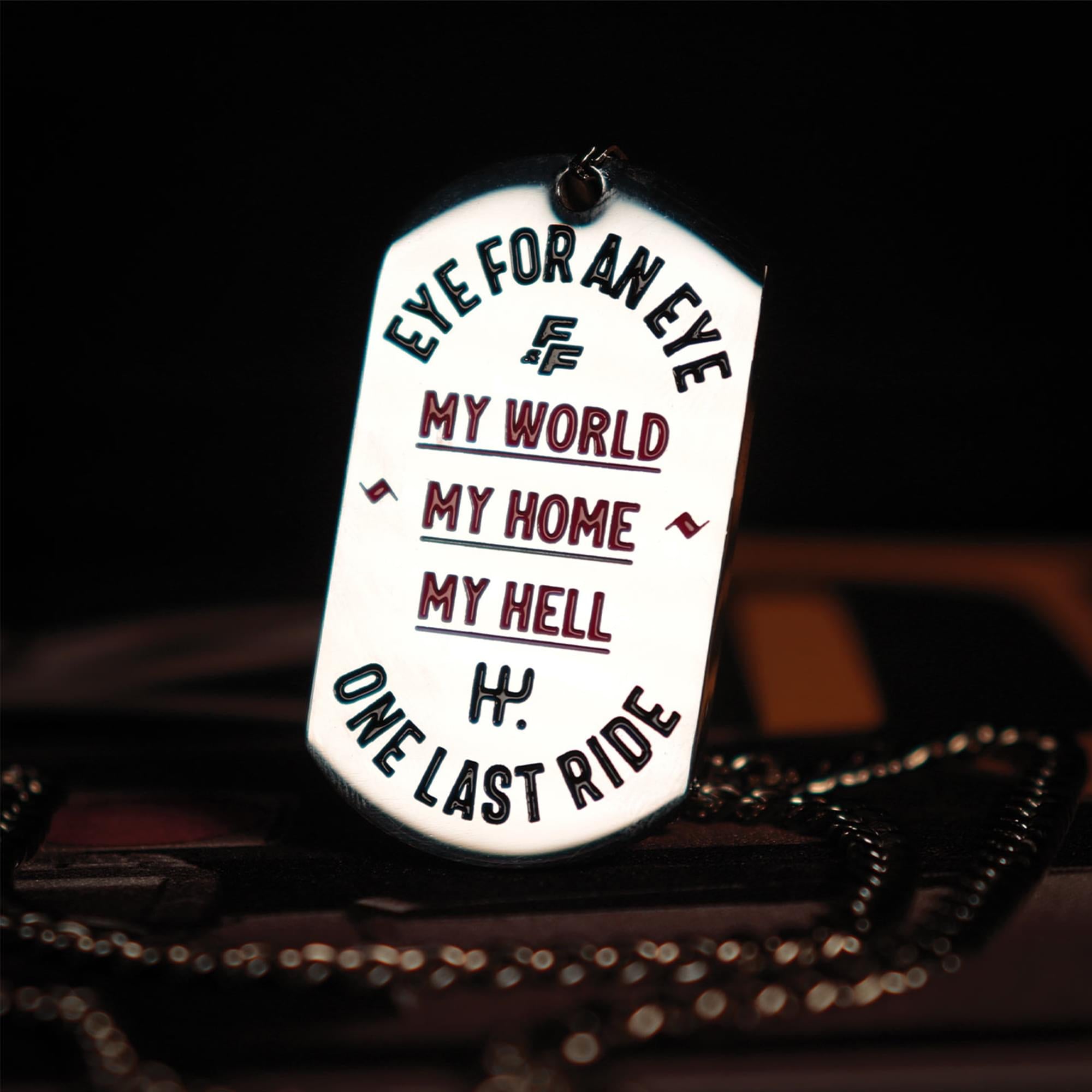 Fast & Furious "One Last Ride" Limited Edition Stainless Steel Dog Tag