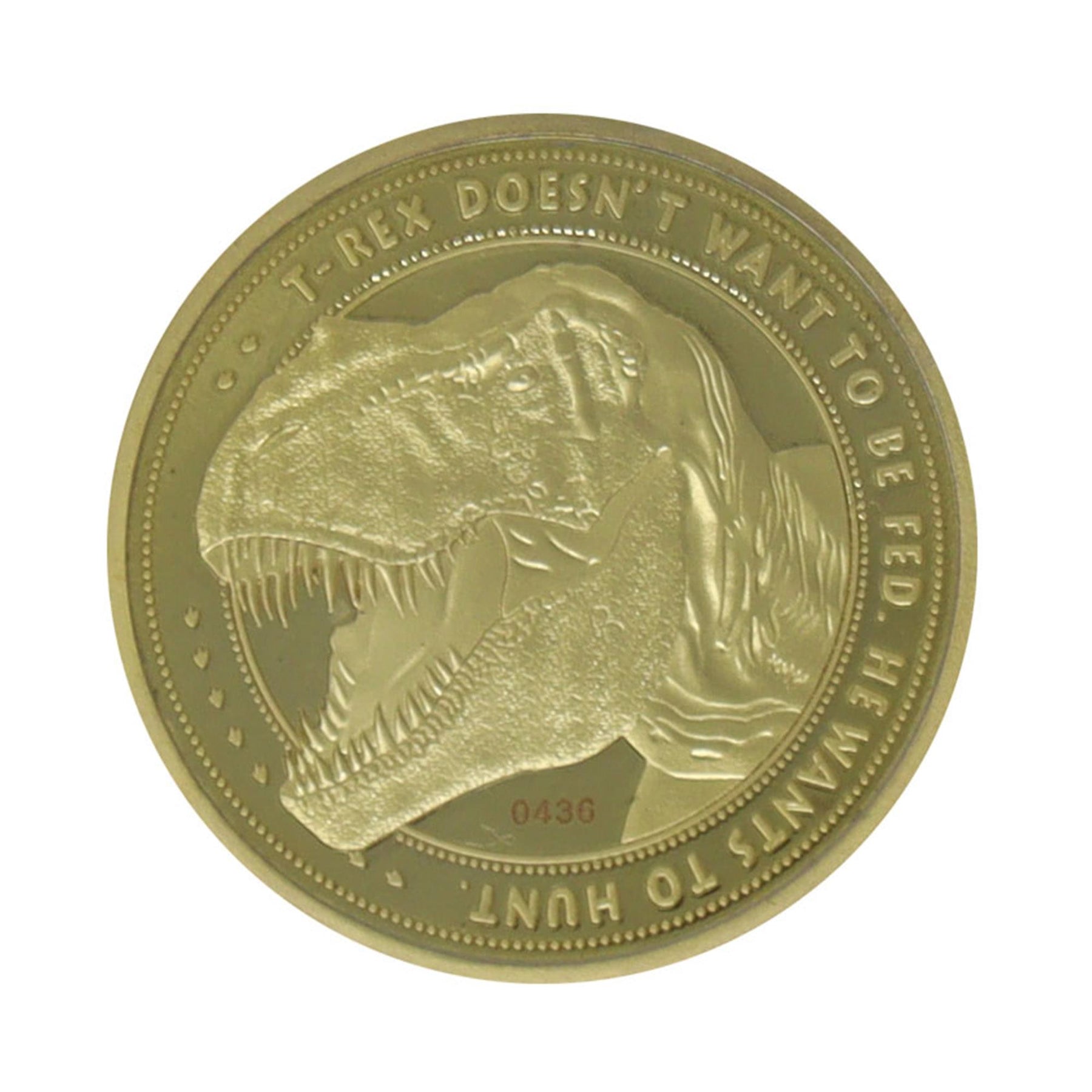 Jurassic Park T-Rex 25th Anniversary Limited Edition Relica Coin