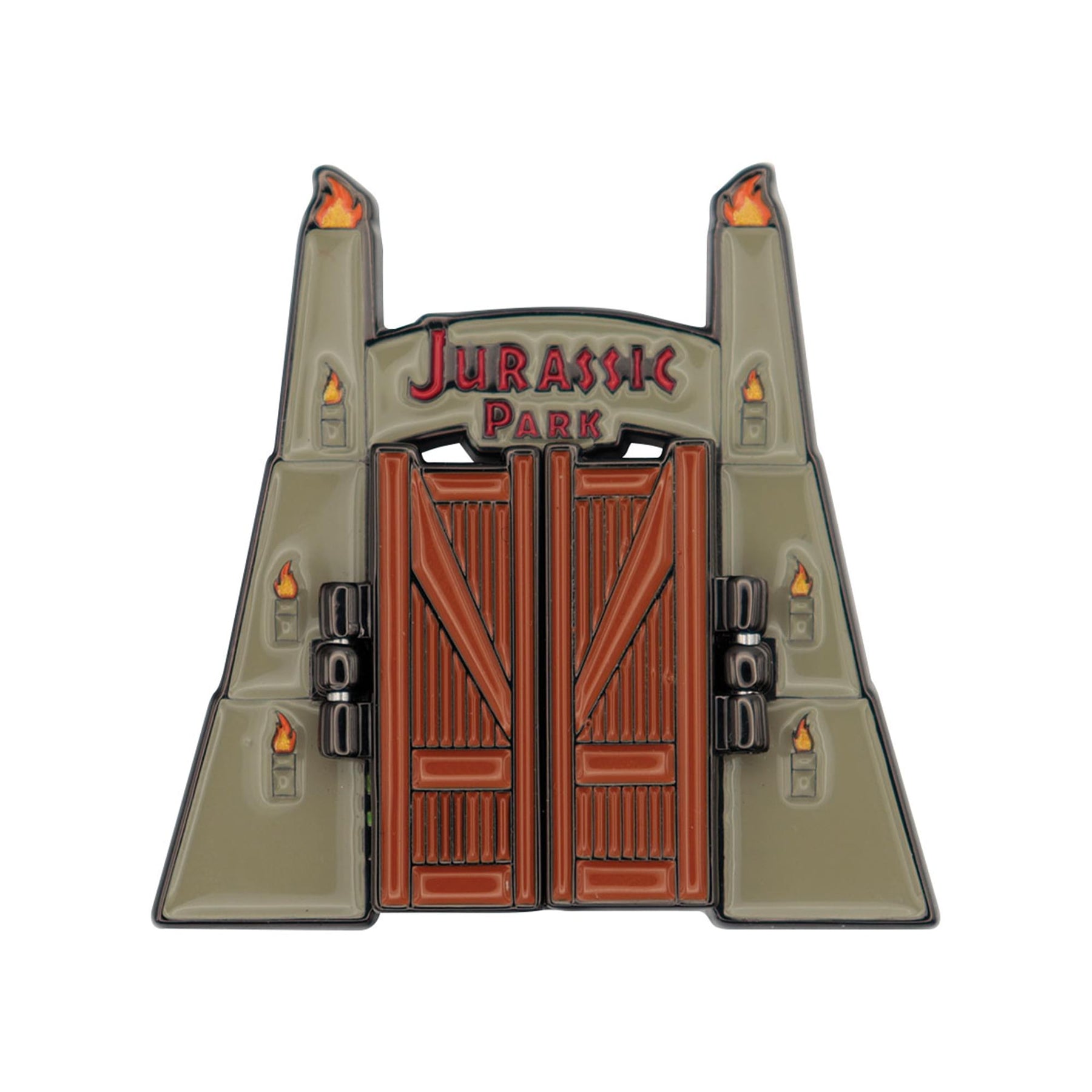 Jurassic Park Gates Limited Edition Hinged Enamel Pin