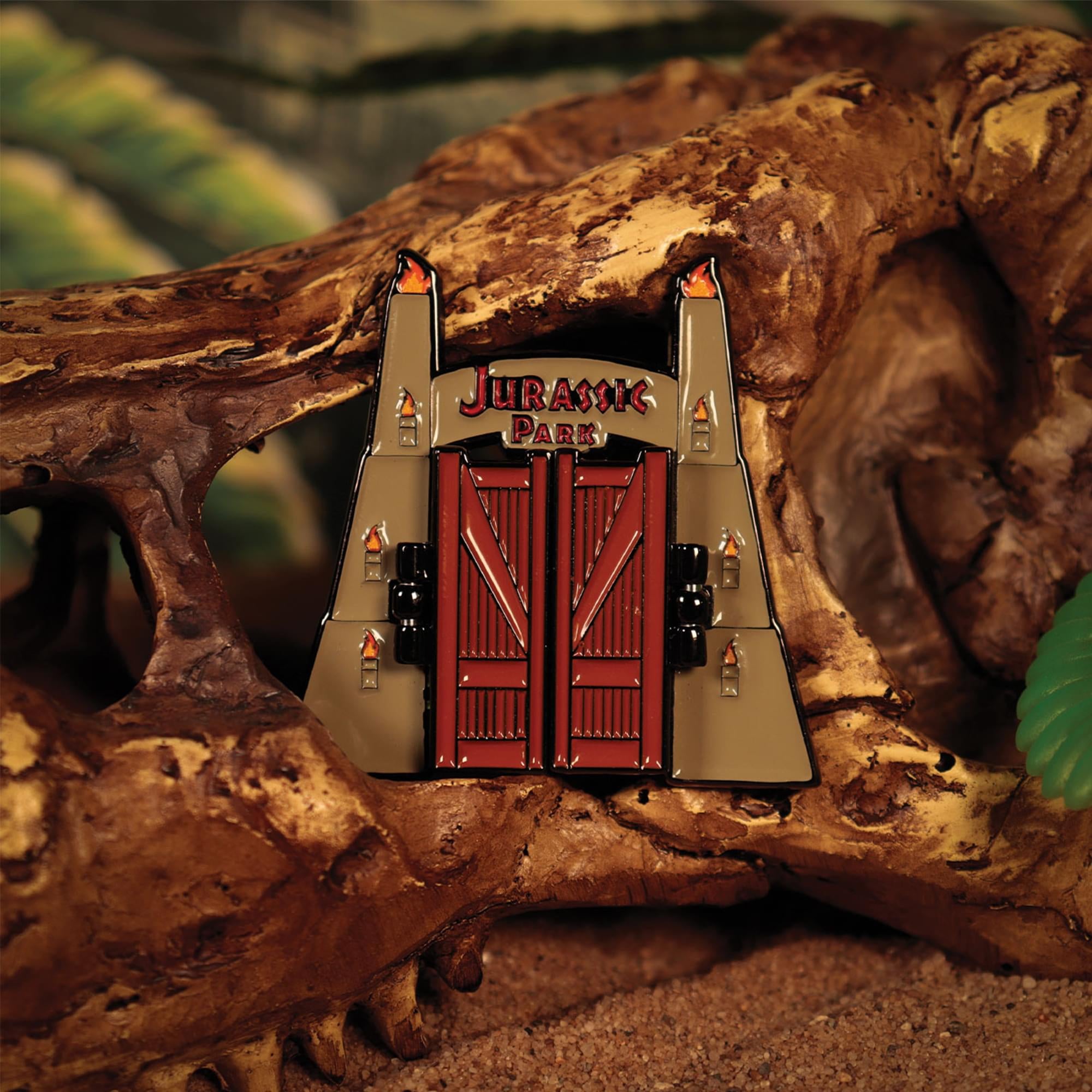 Jurassic Park Gates Limited Edition Hinged Enamel Pin